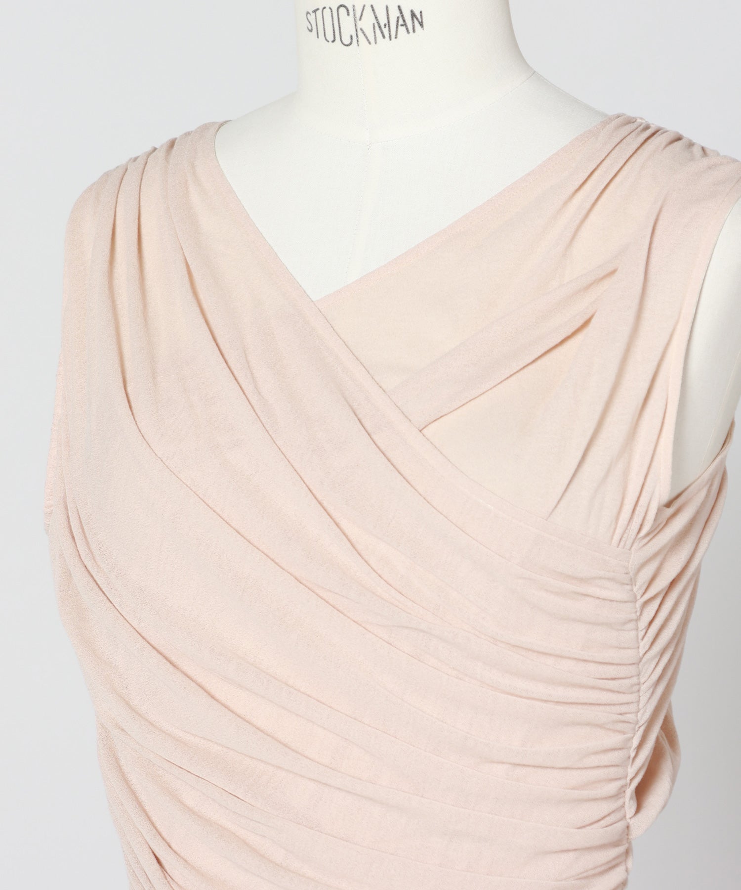 FETICO(フェティコ)】 SHEER GATHERED SLEEVELESS TOP｜PARIGOT ONLINE
