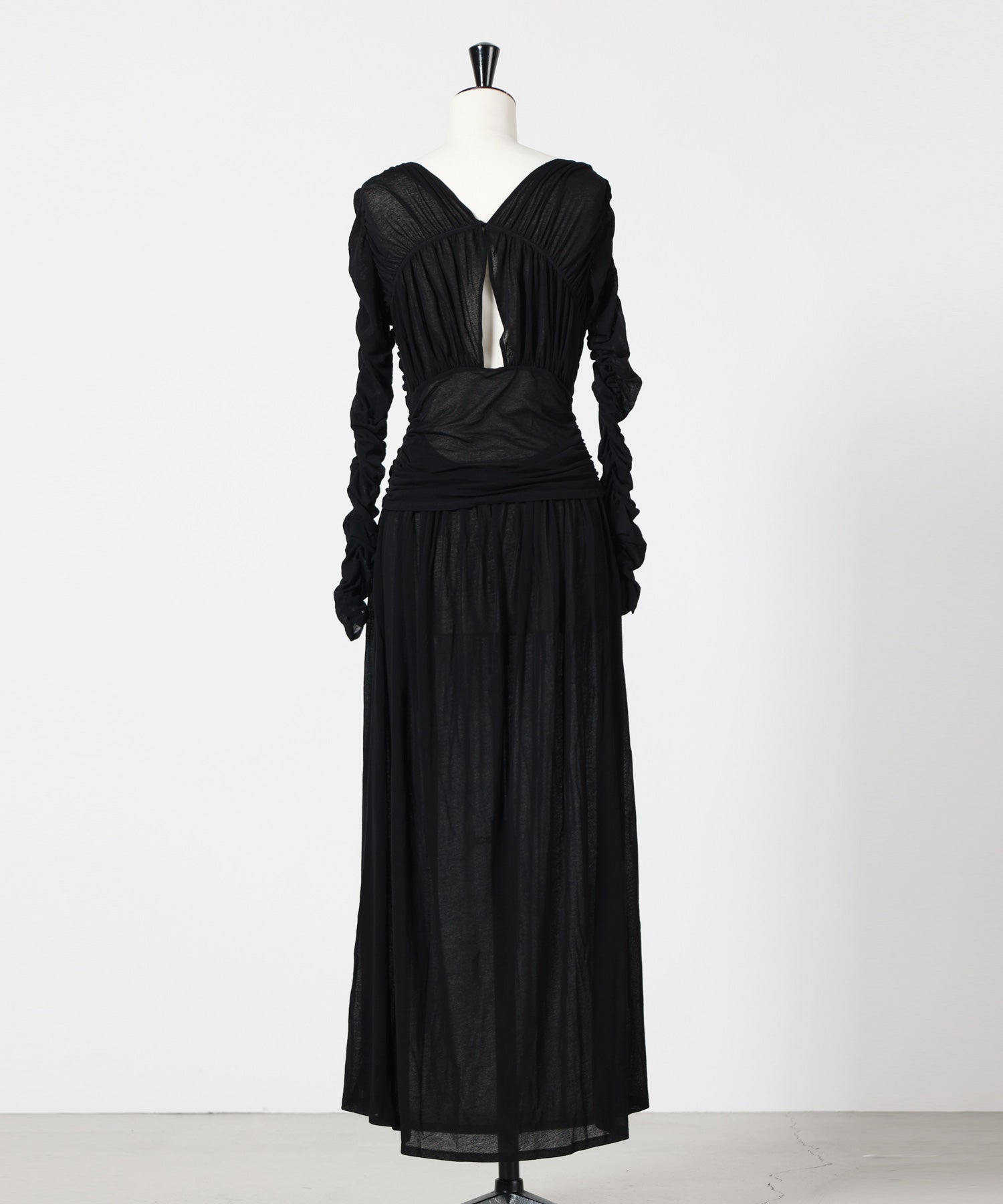 fetico パフスリーブ ロングドレス ニットワンピース FETICO(フェティコ)】 KNIT DRESS｜PARIGOT ONLINE（パリゴオンライン）