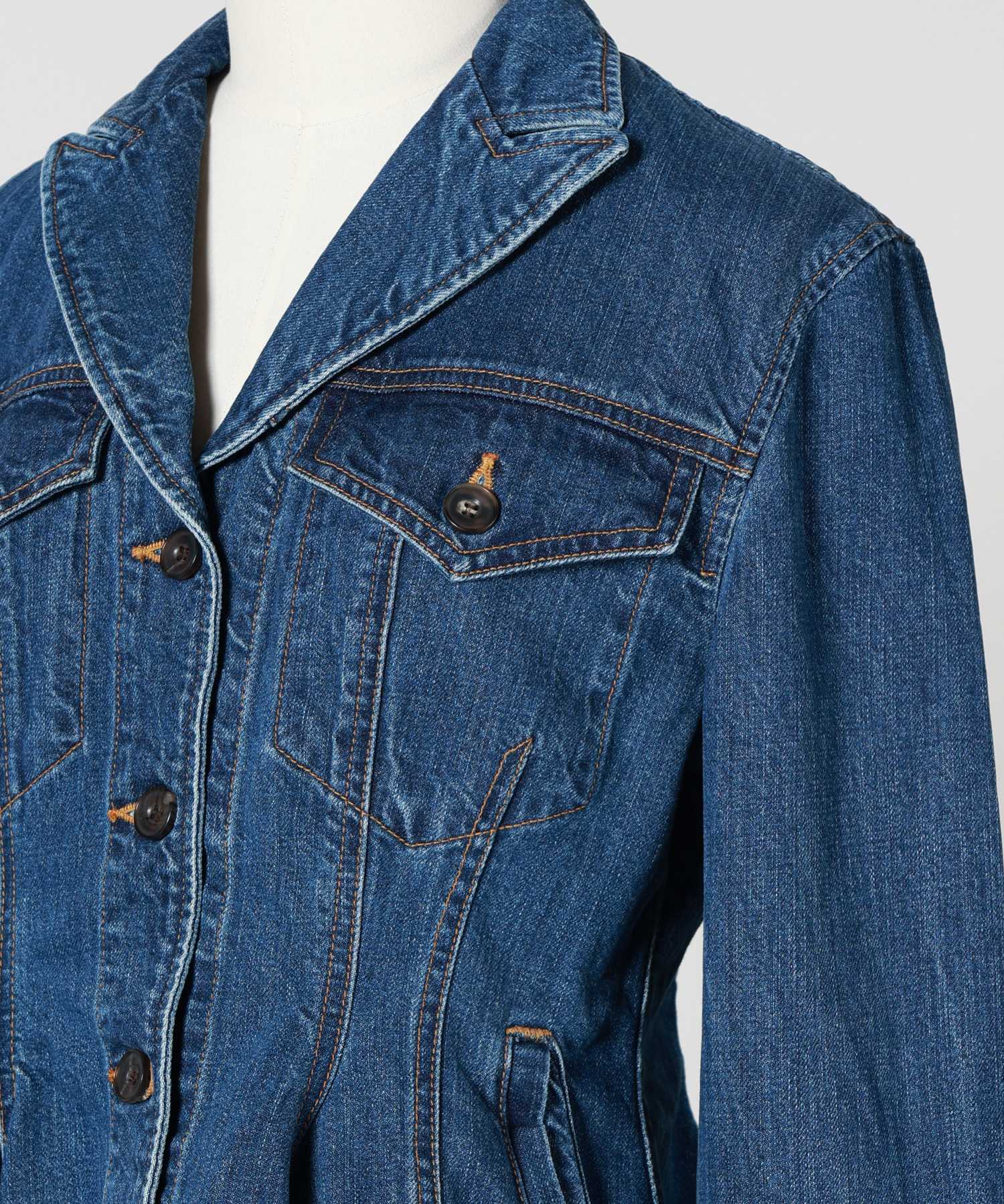 FETICO(フェティコ)】 ORGANIC COTTON TAILORED DENIM JACKET｜PARIGOT