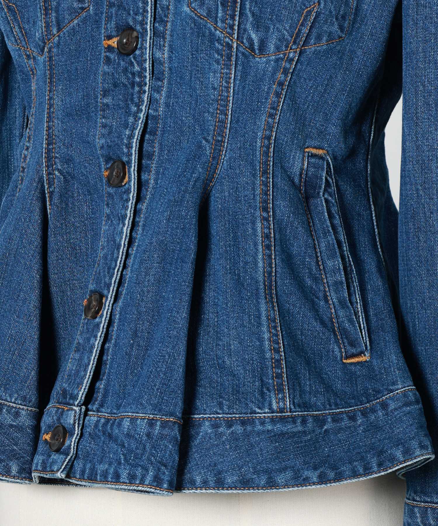 FETICO(フェティコ)】 ORGANIC COTTON TAILORED DENIM JACKET｜PARIGOT