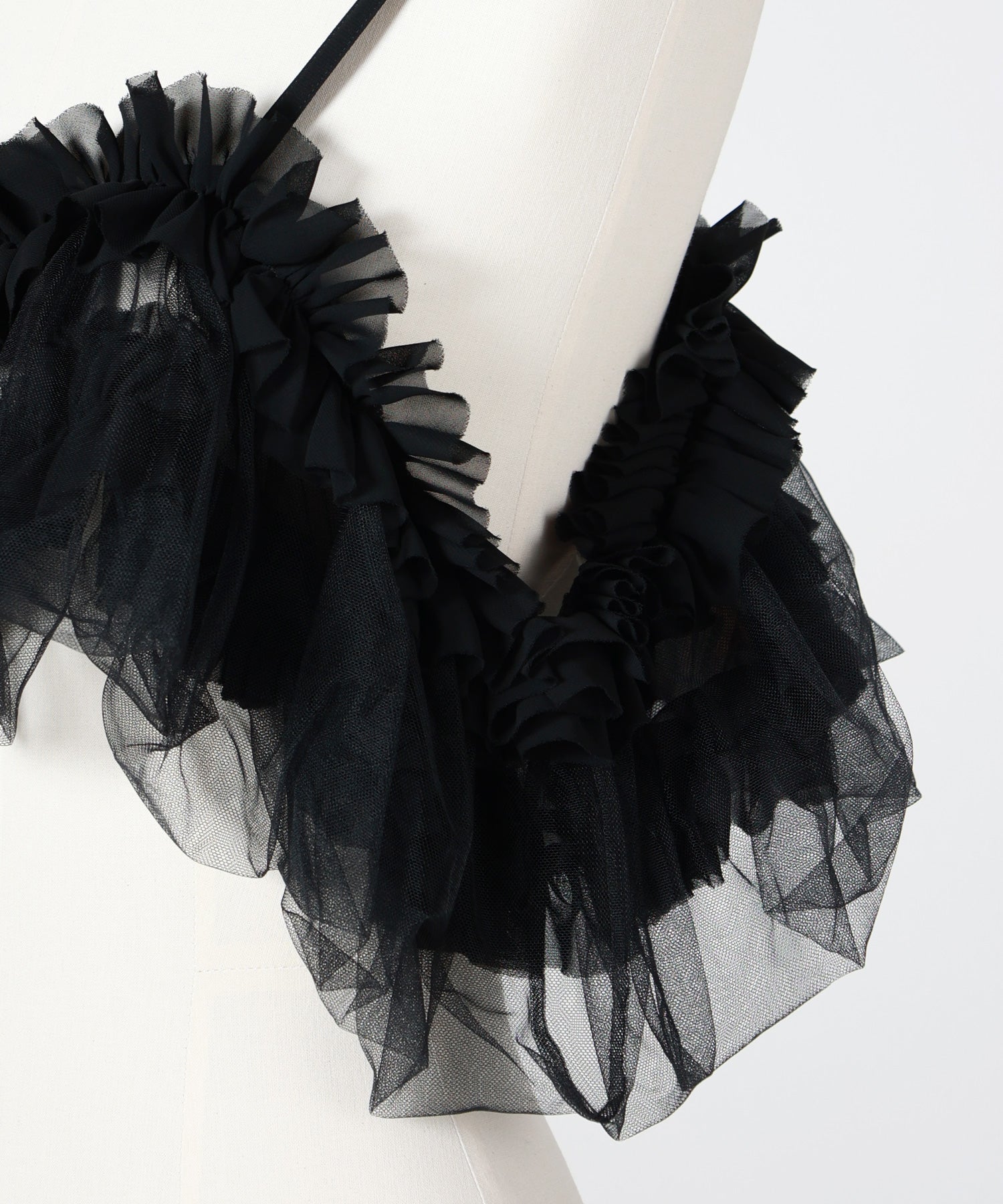 noir kei ninomiya ノワールケイニノミヤ チュールカットソー noir kei ninomiya(ノワール ケイニノミヤ)】 チュールトップ｜PARIGOT
