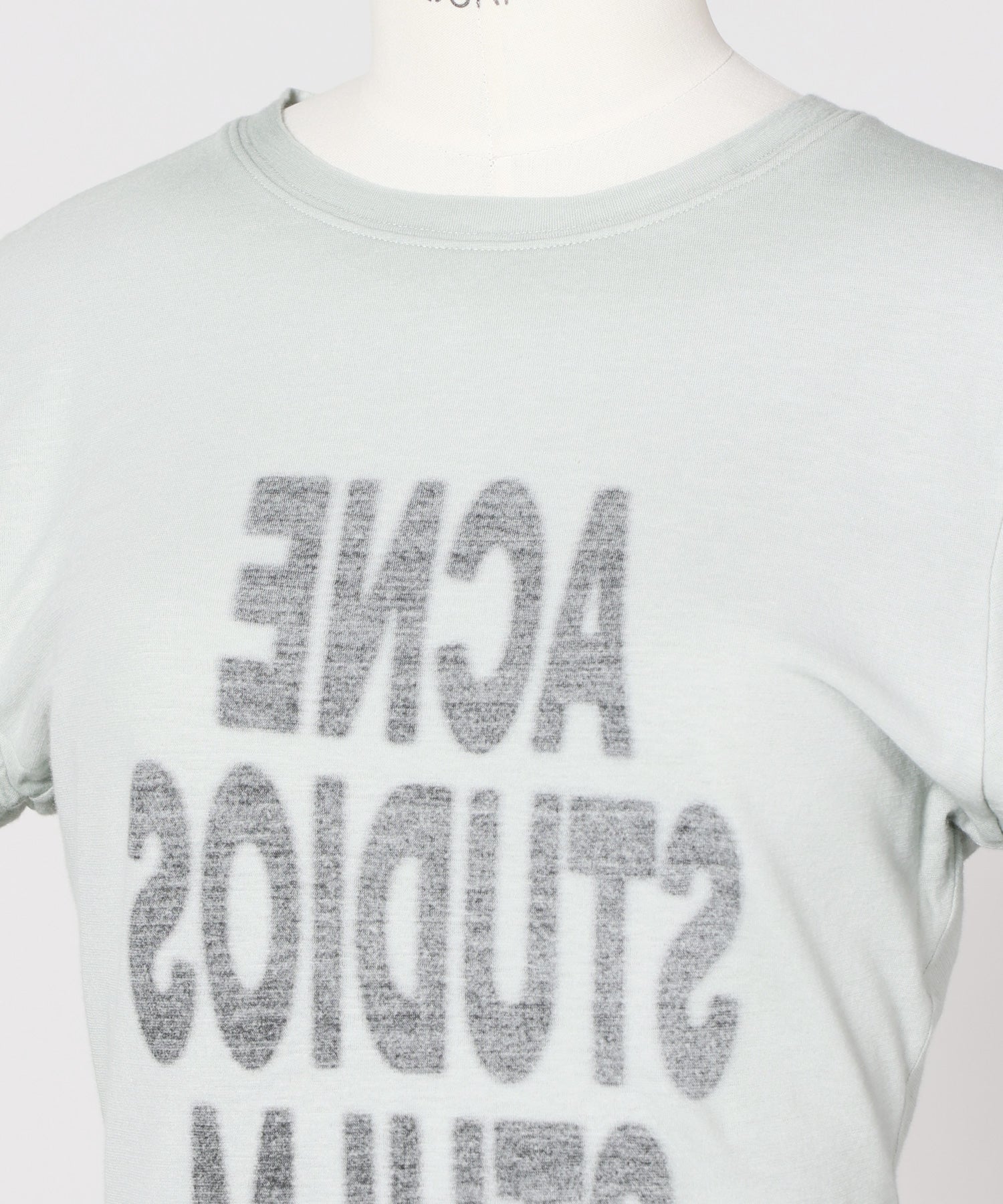 Acne Studios(アクネストゥディオズ)】 レイヤードロゴTシャツ