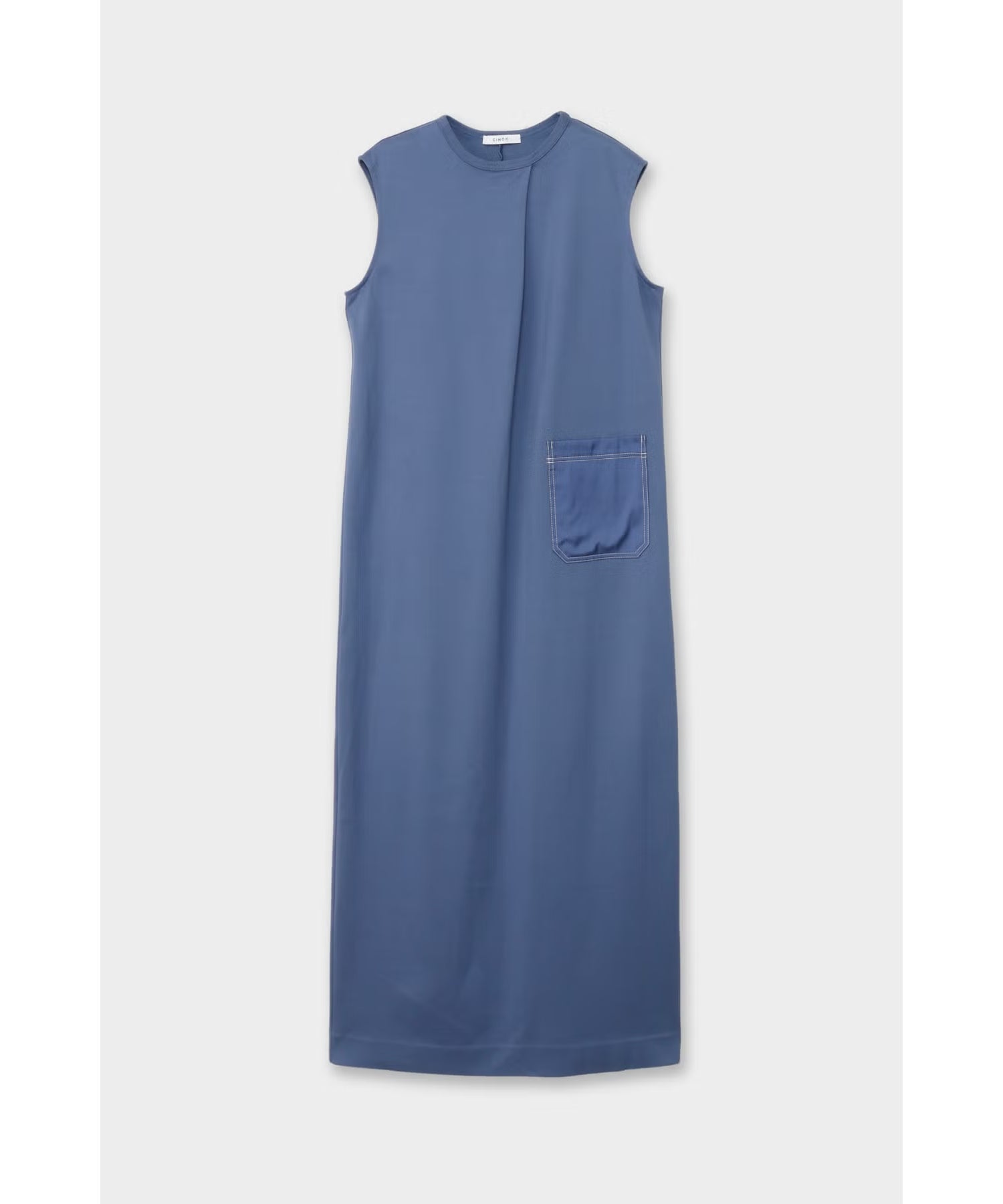 【CINOH/チノ】コットンタートルベスト navy CINOH(チノ)】 REFINA/SLEEVELESS DRESS｜PARIGOT ONLINE（パリゴ