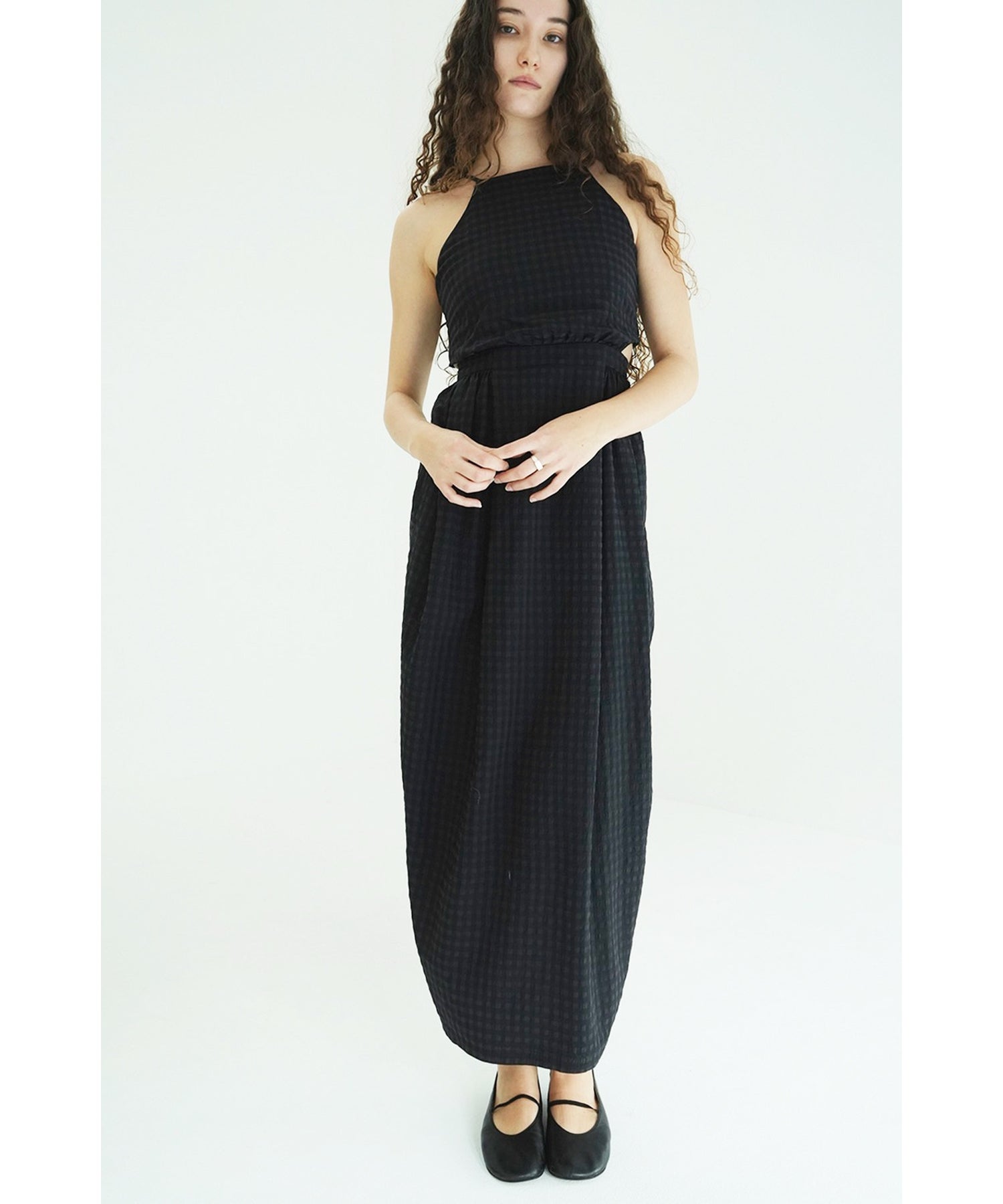 CLANE(クラネ)】 SIDE HOLE COCOON CAMI ONEPIECE｜PARIGOT ONLINE