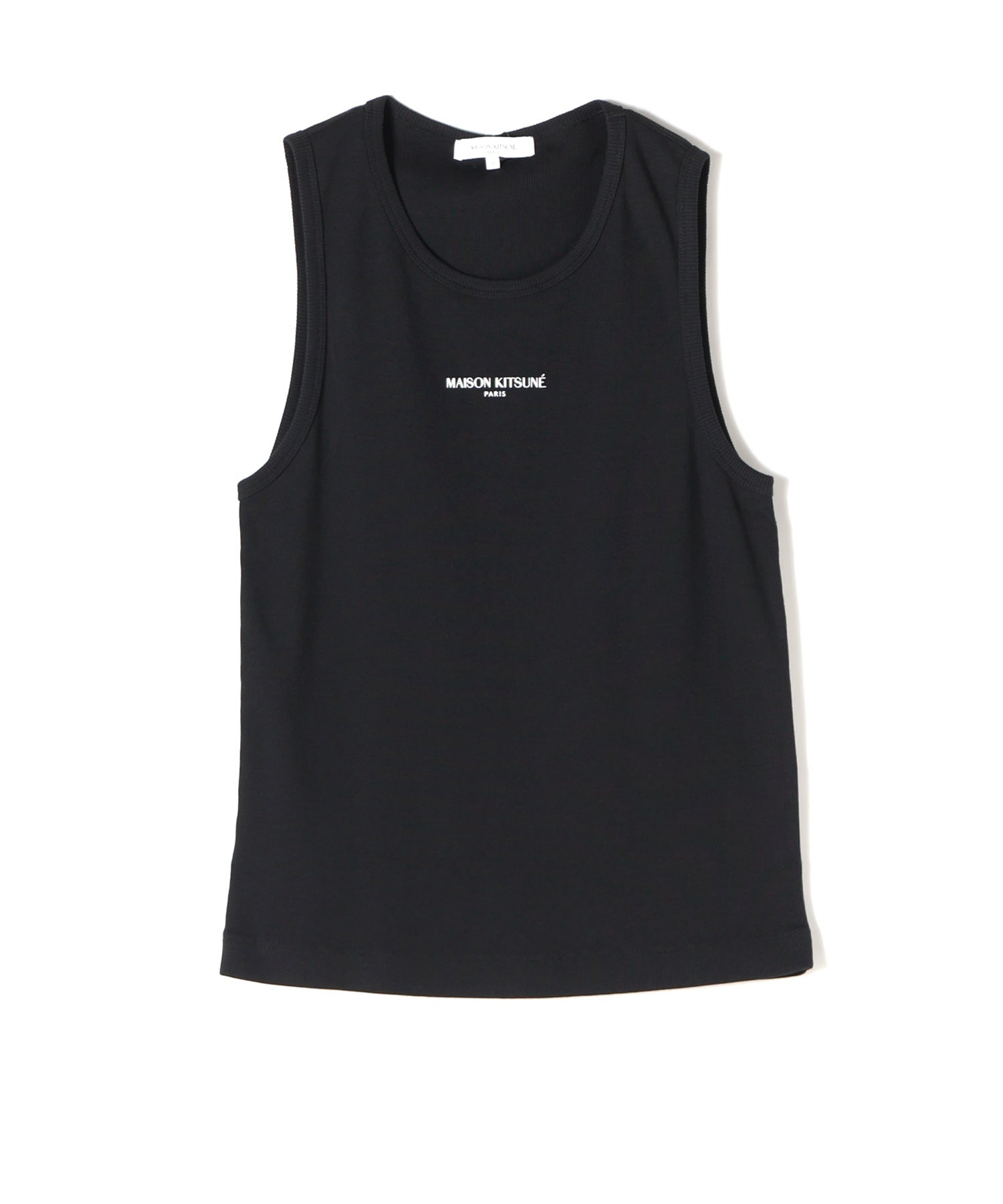 MAISON KITSUNE(メゾンキツネ)】 MAISON KITSUNE PARIS リブ タンク