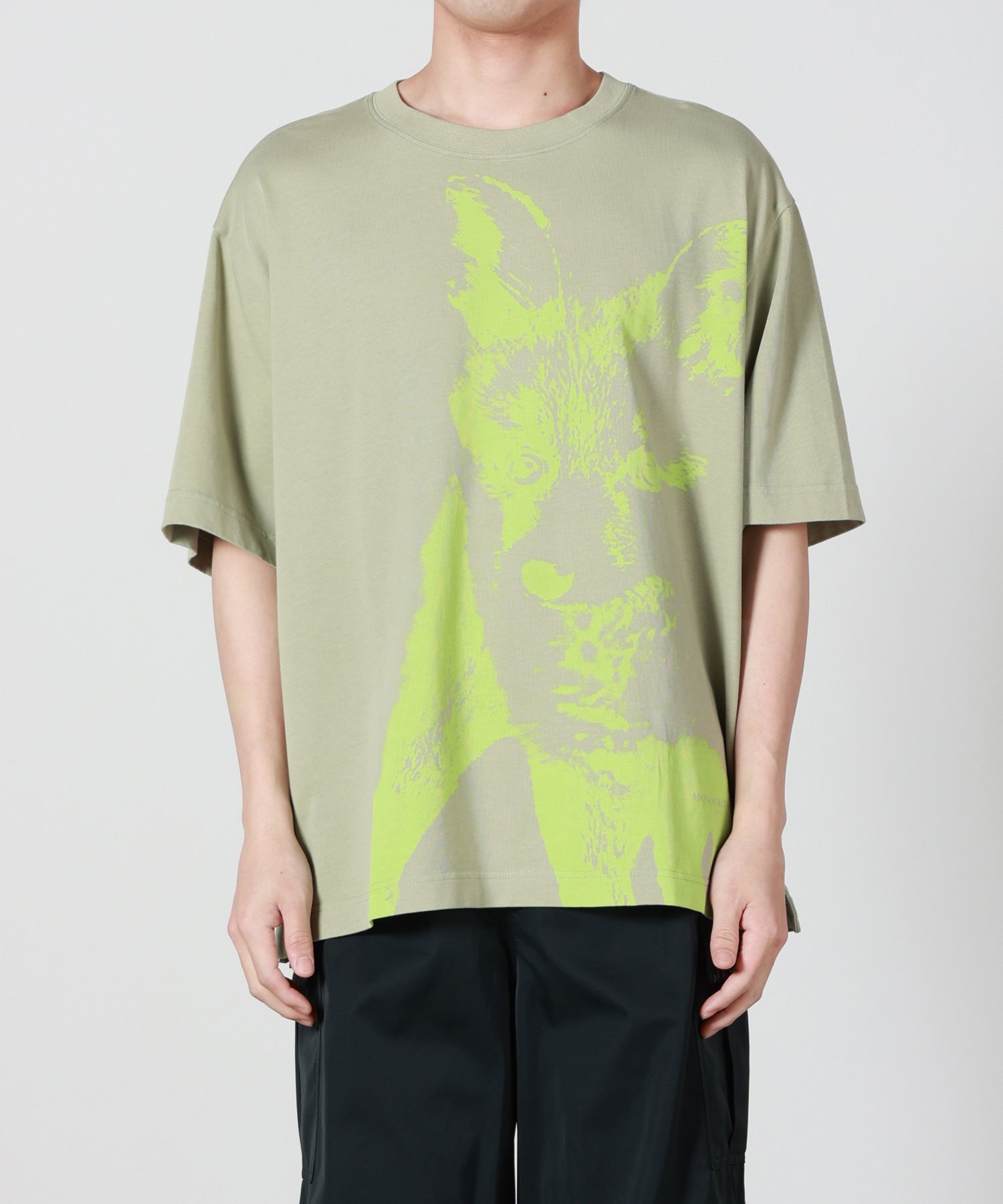 MAISON KITSUNE(メゾンキツネ)】 FOX CUB OVERSIZE TEE-SHIRT｜PARIGOT