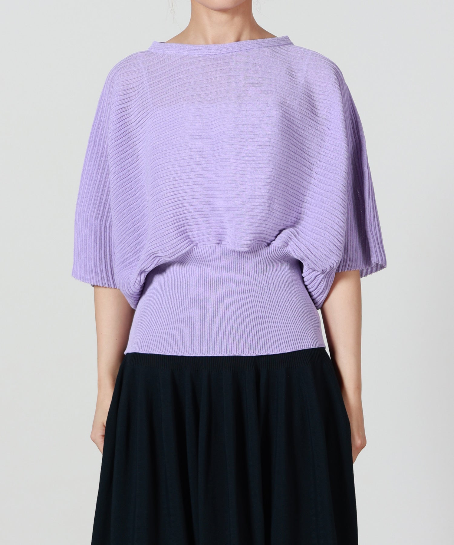 CFCL(シーエフシーエル)】 TC POTTERY SHORT SLEEVE ROUND TOP