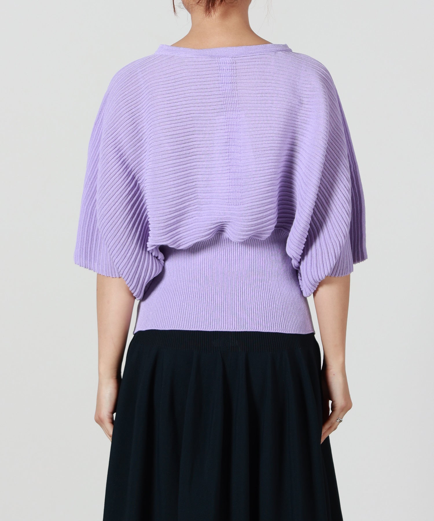 CFCL(シーエフシーエル)】 TC POTTERY SHORT SLEEVE ROUND TOP
