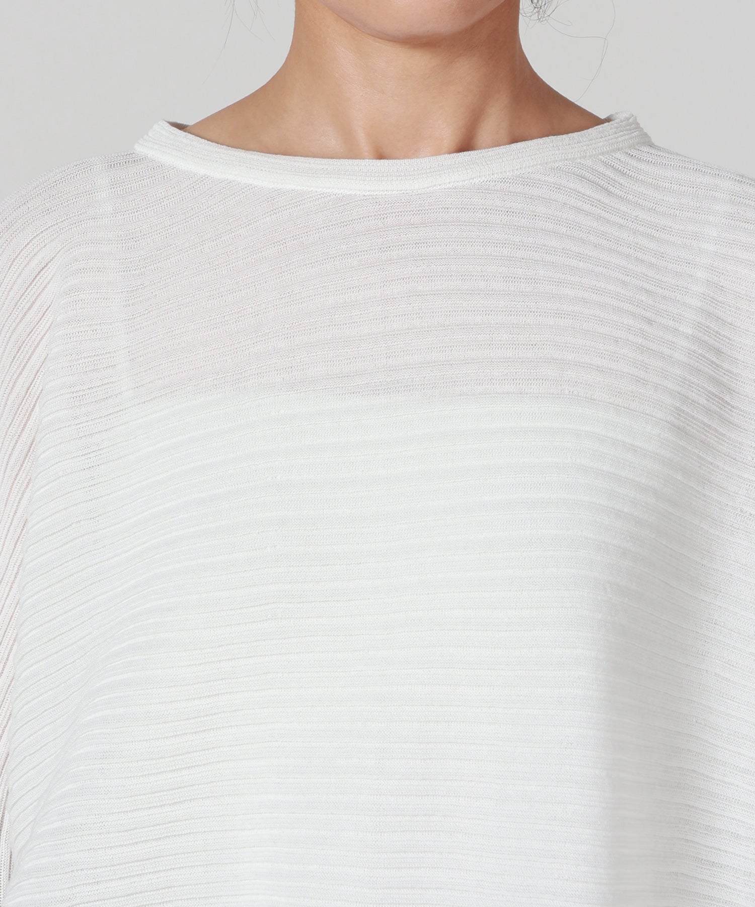 CFCL(シーエフシーエル)】 TC POTTERY SHORT SLEEVE ROUND TOP