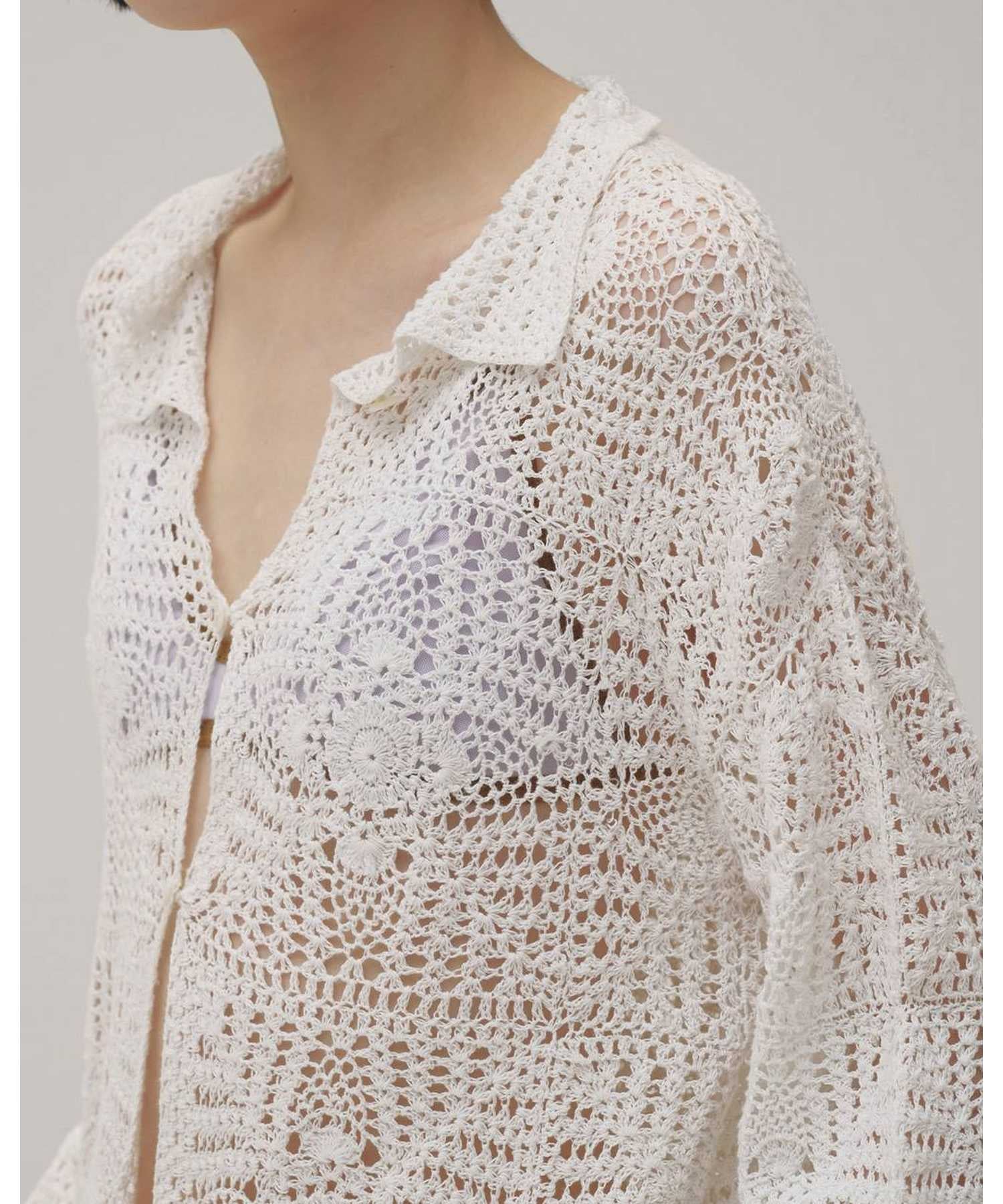 TODAYFUL(トゥデイフル)】 Crochet Lace Shirts｜PARIGOT ONLINE