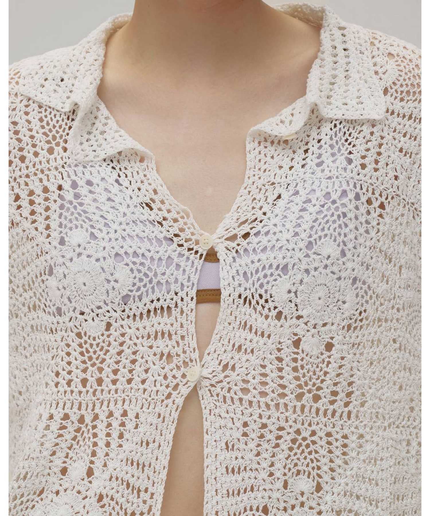 TODAYFUL(トゥデイフル)】 Crochet Lace Shirts｜PARIGOT ONLINE