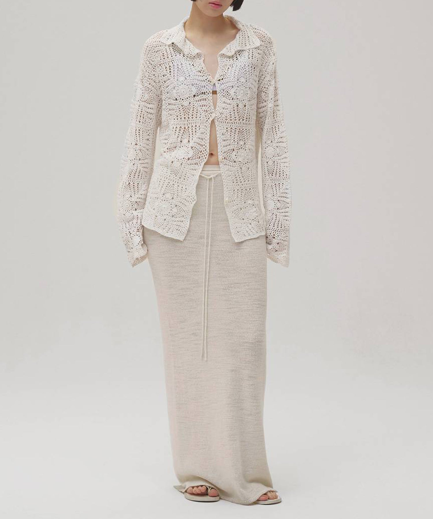 TODAYFUL(トゥデイフル)】 Crochet Lace Shirts｜PARIGOT ONLINE