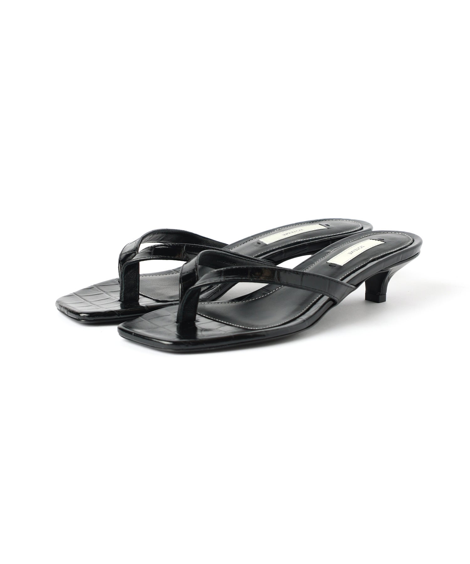 TOTEME(トーテム)】 Leather Thong Sandals｜PARIGOT ONLINE（パリゴ