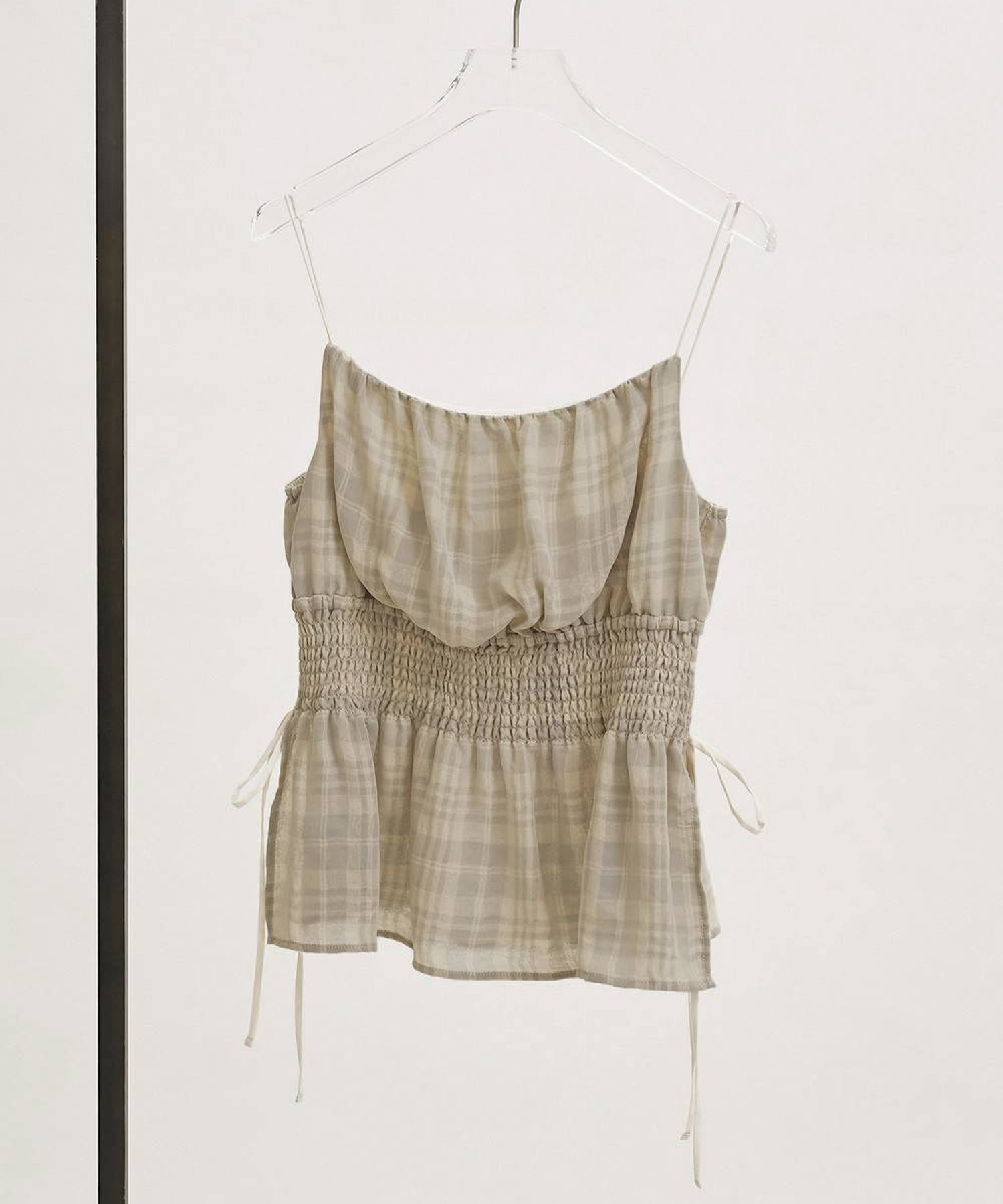 TODAYFUL(トゥデイフル)】 Check Jacquard Camisole｜PARIGOT ONLINE