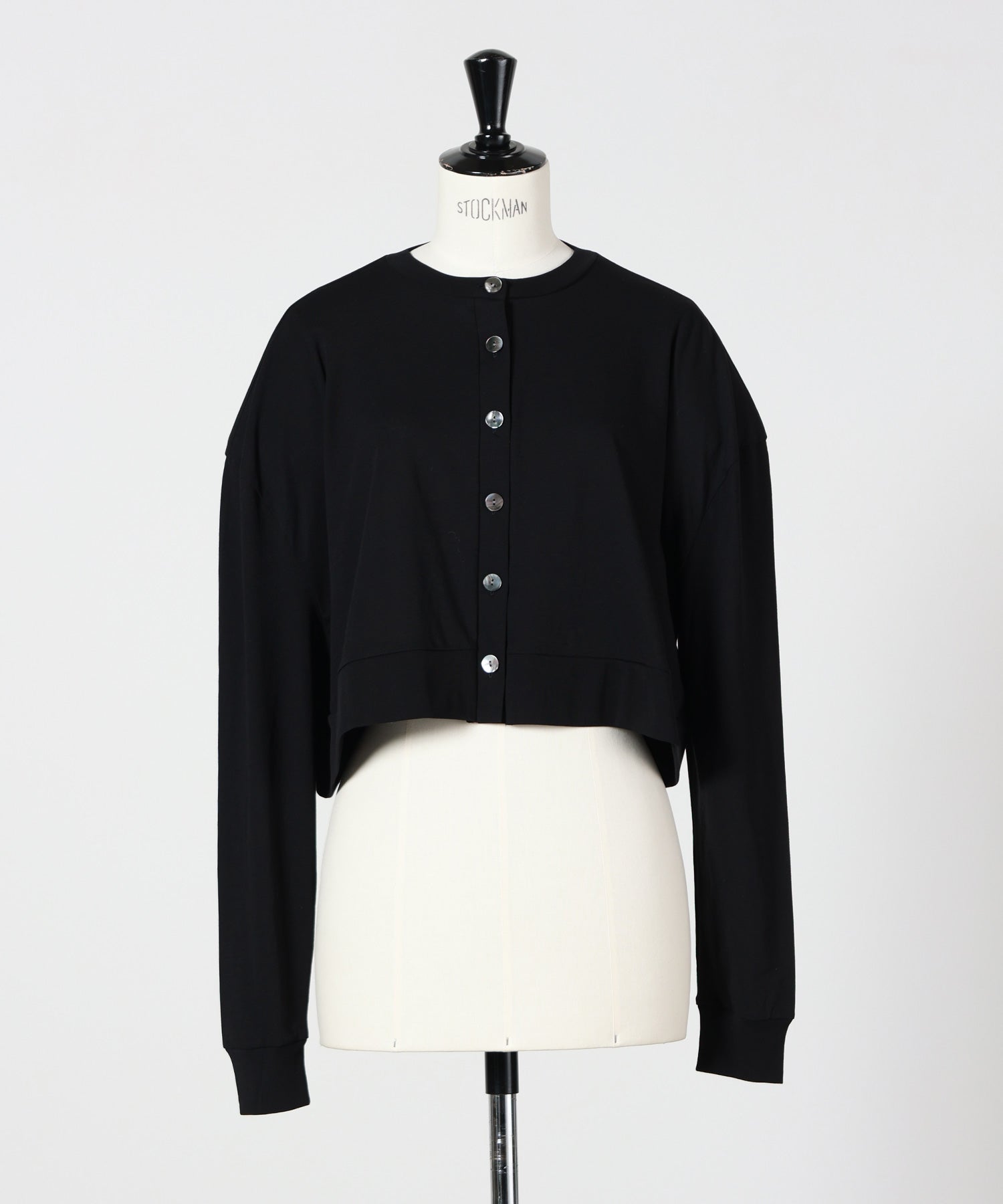 【最終値下げ】ENFOLD ショートカーディガン　23ss ENFOLD(エンフォルド)】 CUT-AND-SEW CARDIGAN｜PARIGOT ONLINE