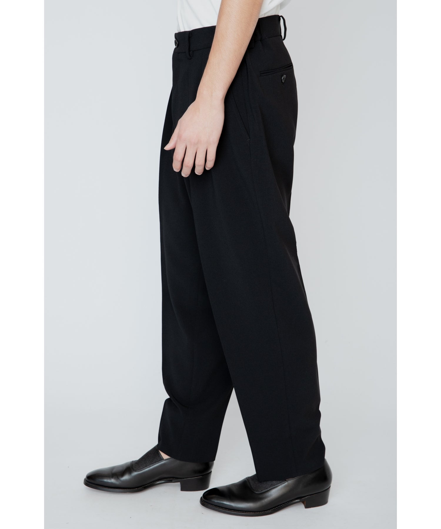 RAINMAKER(レインメーカー)】 SHIRRING TROUSERS｜PARIGOT ONLINE