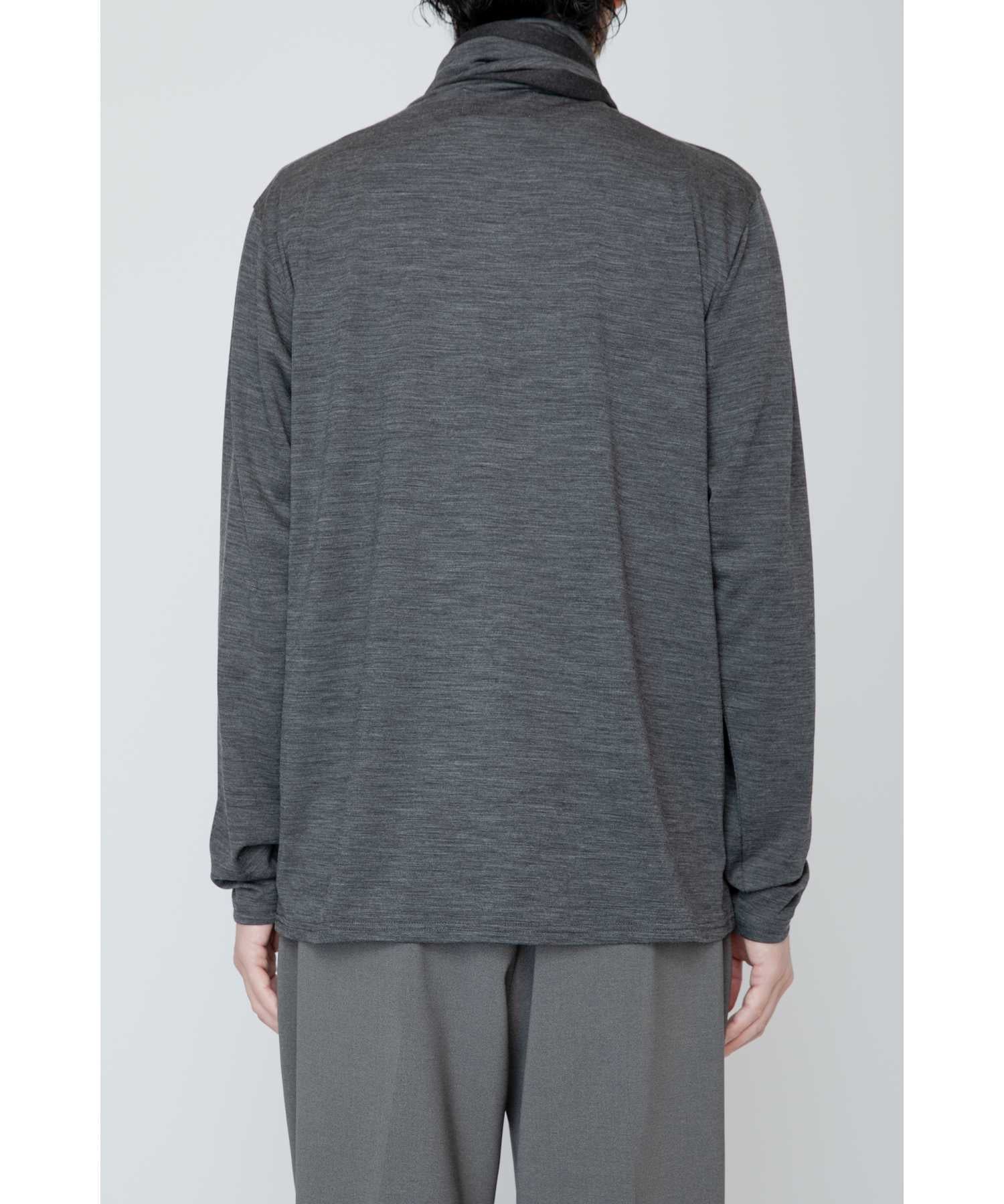 RAINMAKER(レインメーカー)】 《26AW予約》WASHABLE-WOOL HIGH NECK