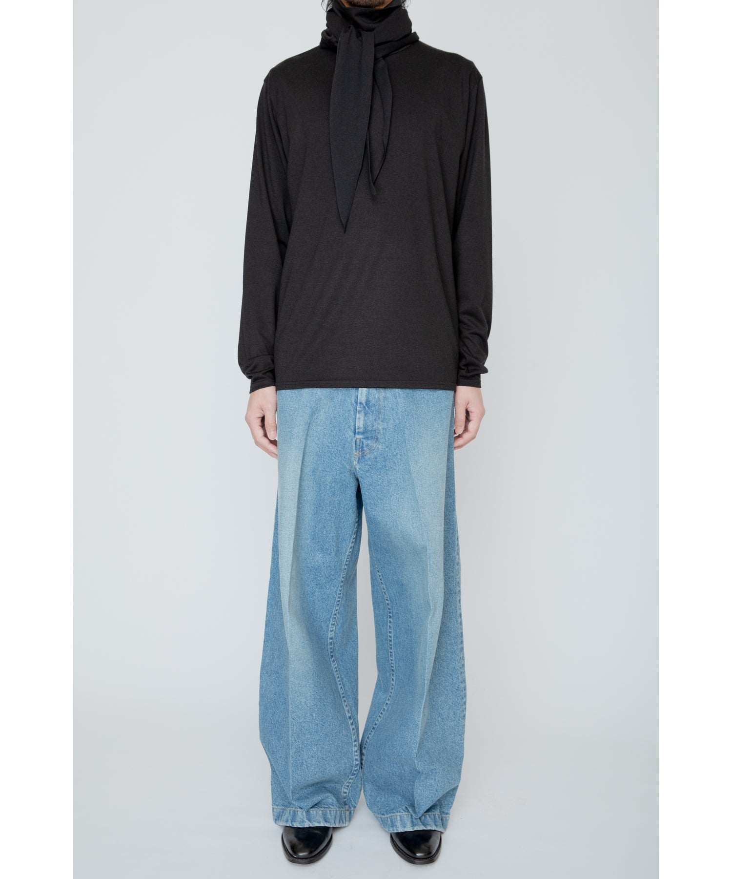 RAINMAKER(レインメーカー)】 《26AW予約》WASHABLE-WOOL HIGH NECK