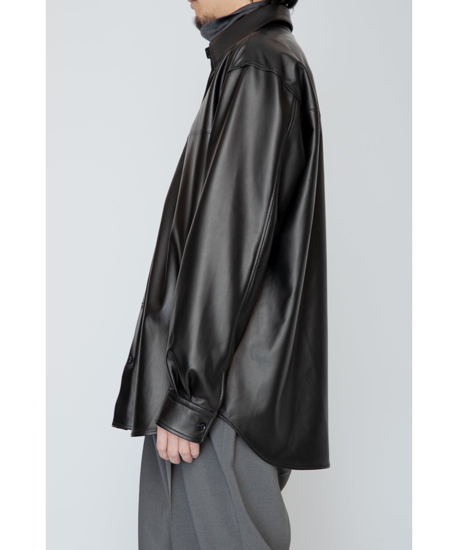 RAINMAKER(レインメーカー)】 LEATHER DOUGI SHIRT｜PARIGOT ONLINE