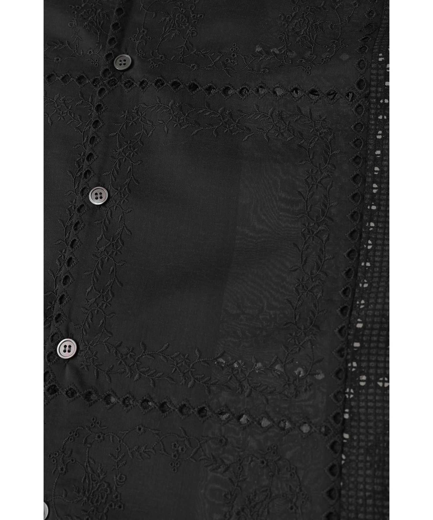 CLANE(クラネ)】 EMBROIDERY LACE BOX SHIRTS｜PARIGOT ONLINE（パリゴ