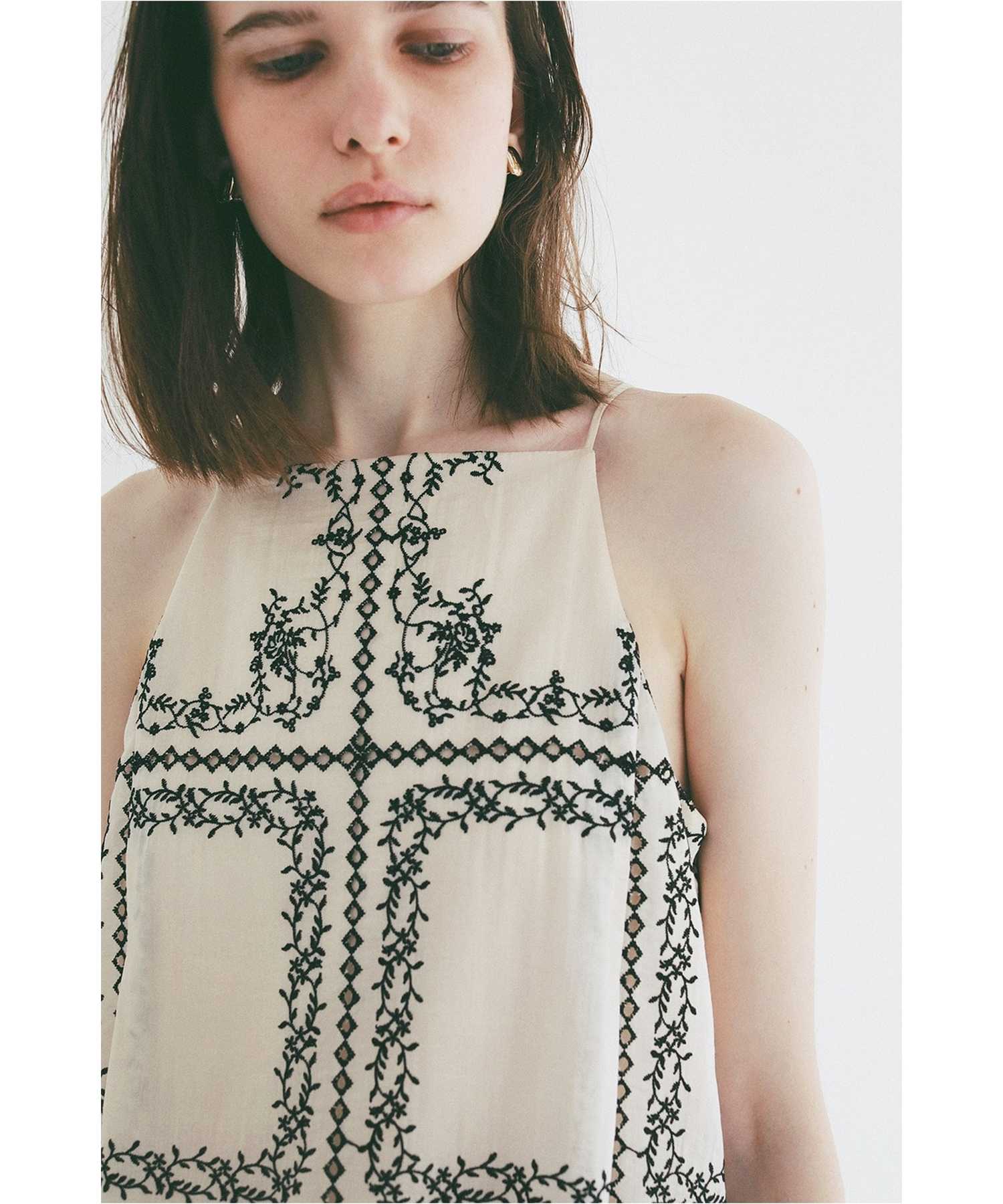 CLANE(クラネ)】 EMBROIDERY LACE CAMI ALL IN ONE｜PARIGOT ONLINE