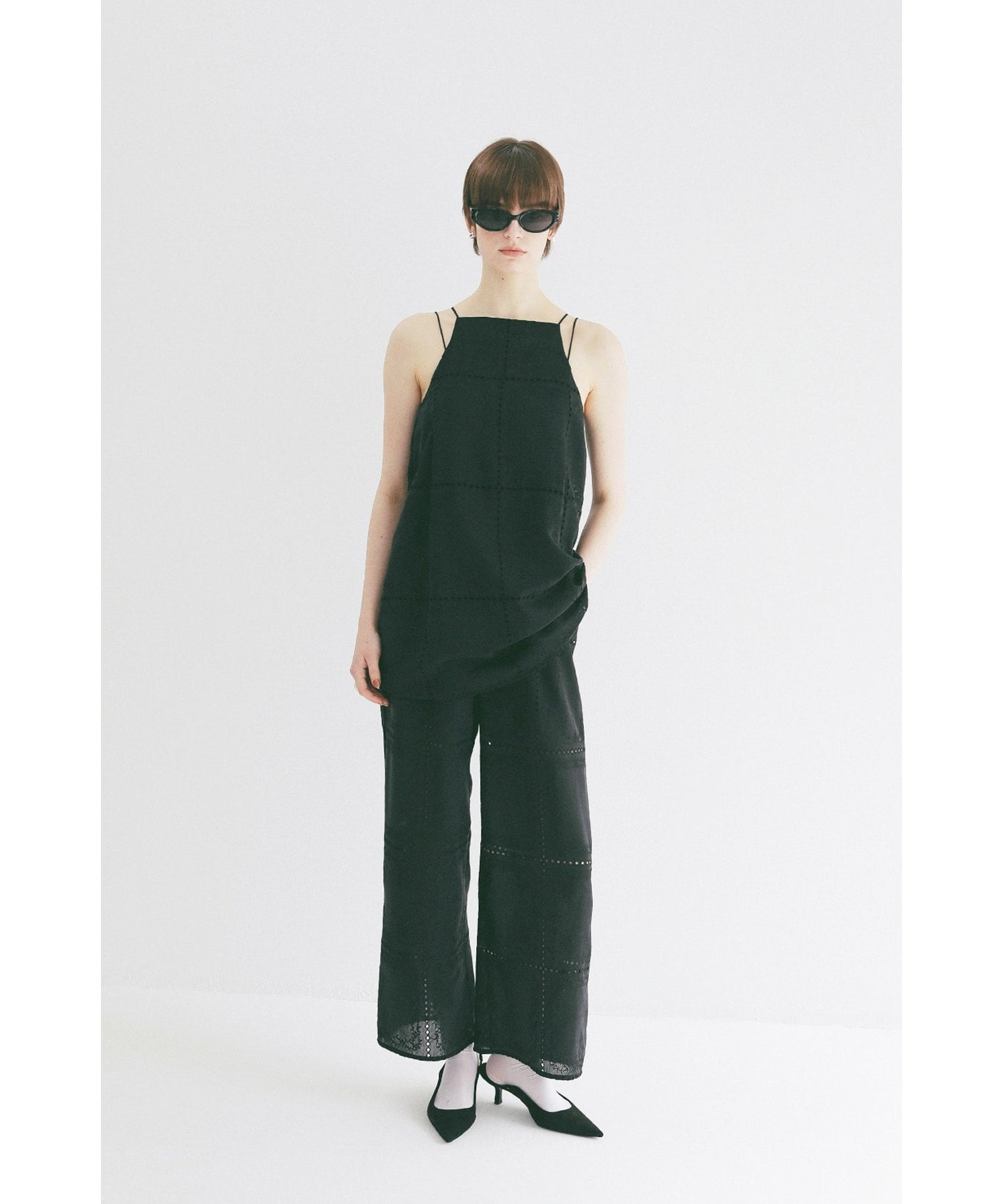 CLANE(クラネ)】 EMBROIDERY LACE CAMI ALL IN ONE｜PARIGOT ONLINE