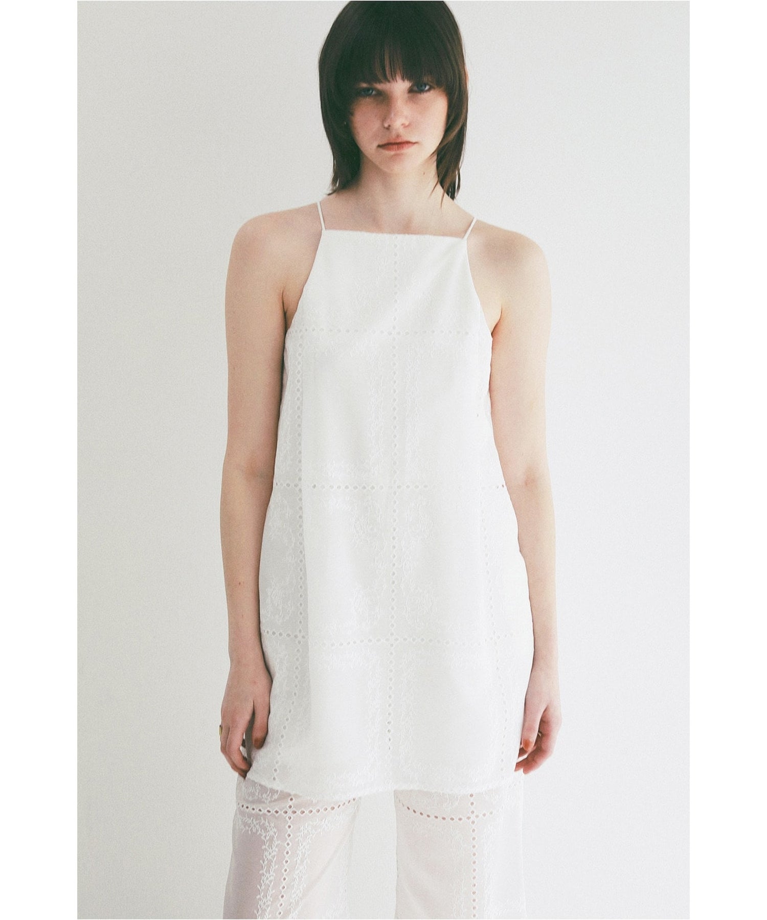 CLANE(クラネ)】 EMBROIDERY LACE CAMI ALL IN ONE｜PARIGOT ONLINE