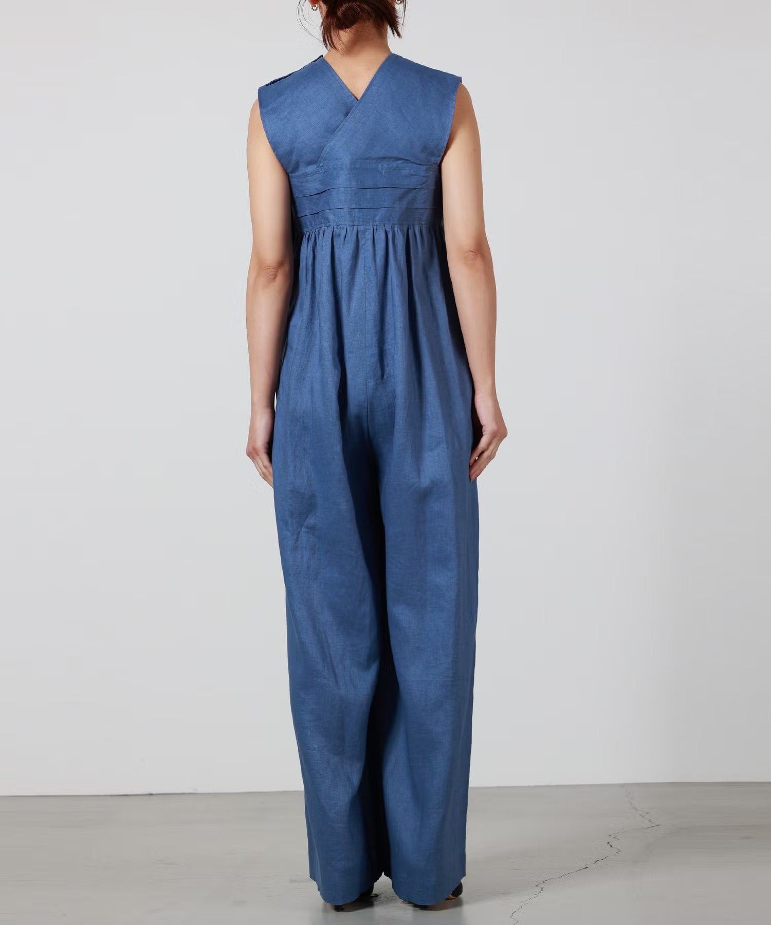 HYKE(ハイク)】 LINEN JUMPSUIT｜PARIGOT ONLINE（パリゴオンライン）