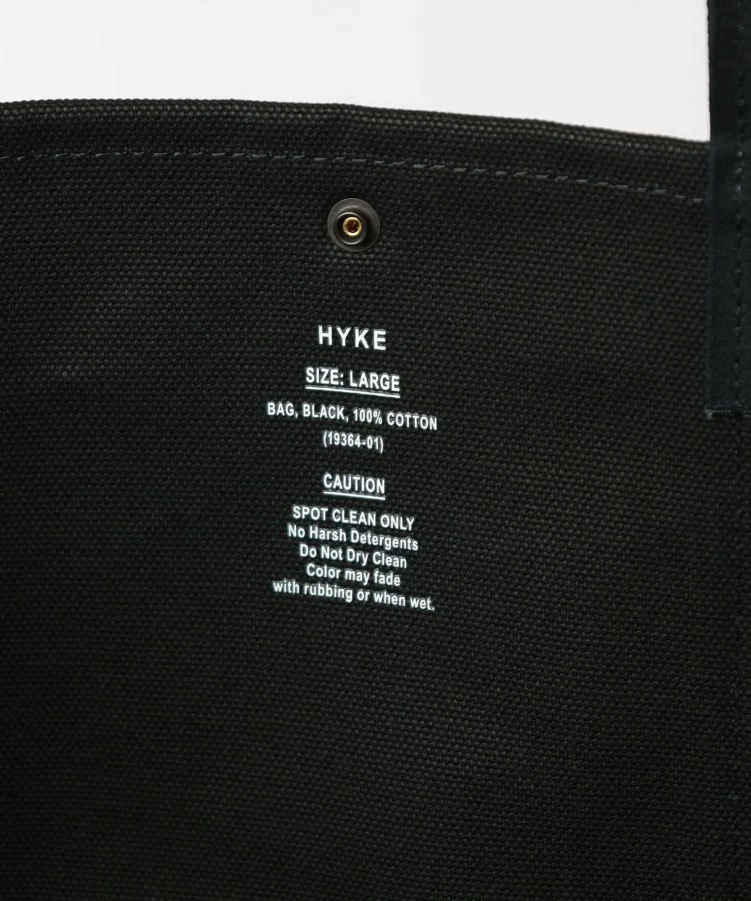 HYKE(ハイク)】 《26AW予約》TOTE BAG(LARGE)｜PARIGOT ONLINE（パリゴ