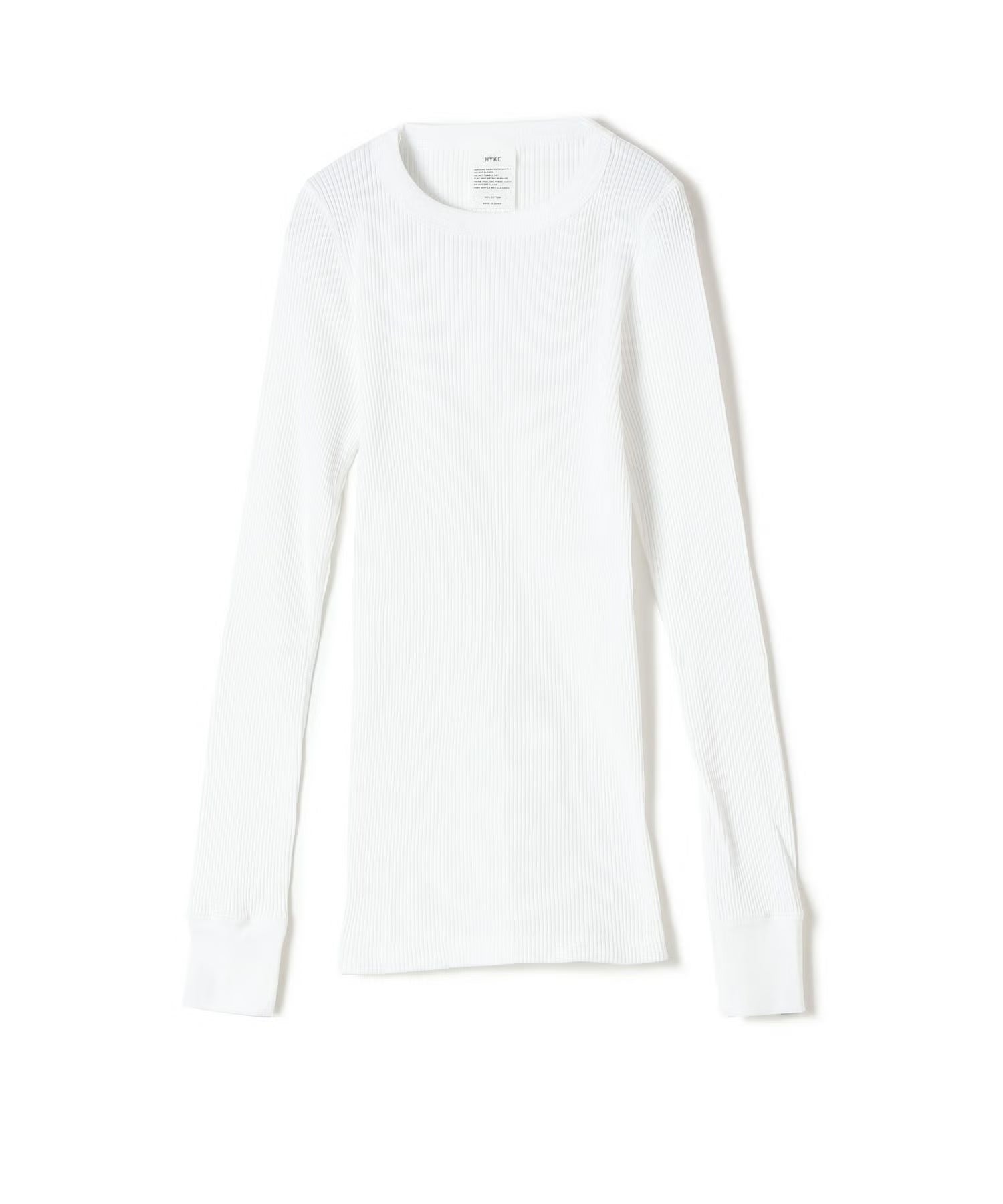 HYKE(ハイク)】 《26AW予約》LONG-SLV TEE｜PARIGOT ONLINE（パリゴ