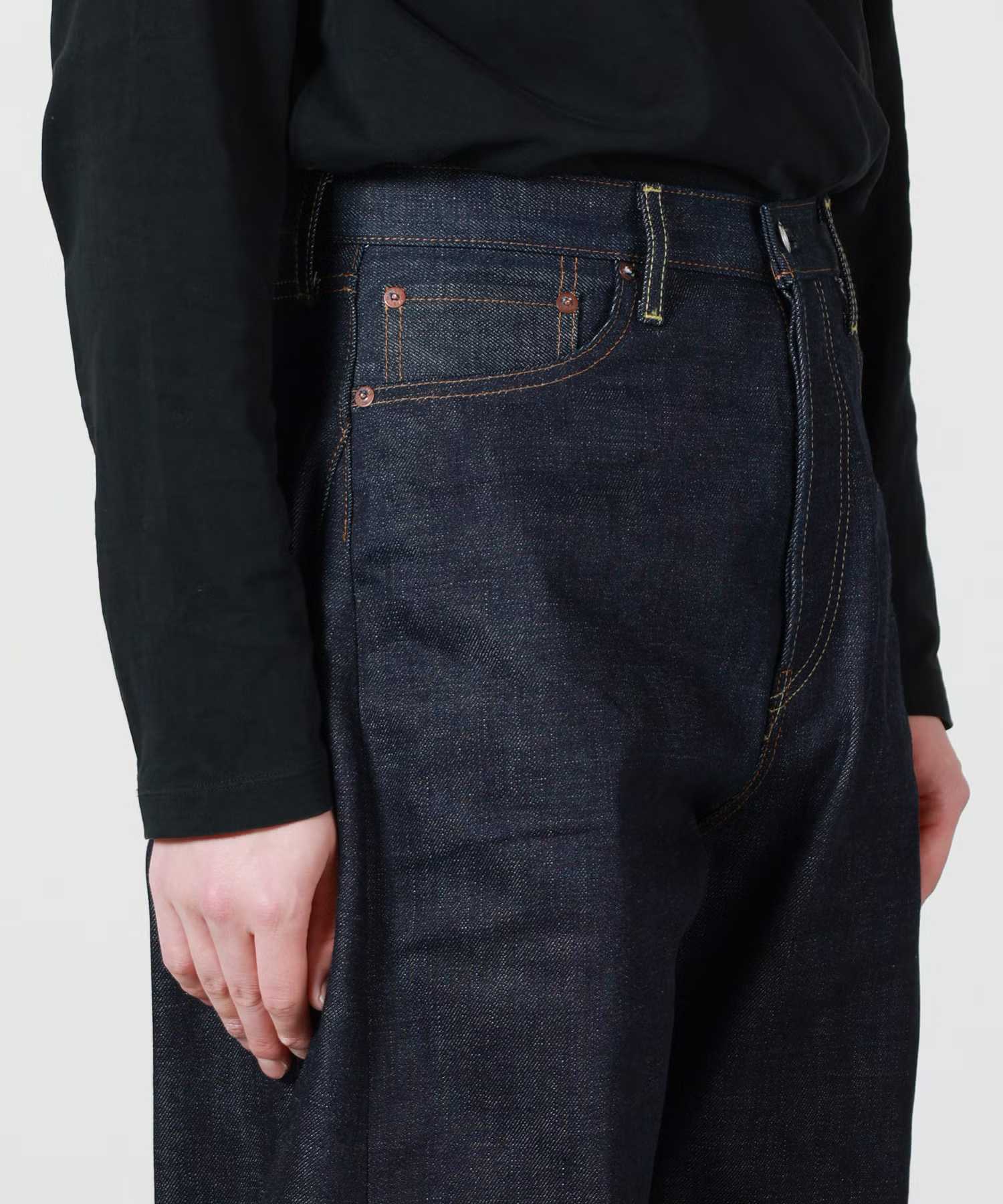 HYKE(ハイク)】 《26AW予約》≪genderless≫BARREL-LEG DENIM JEANS