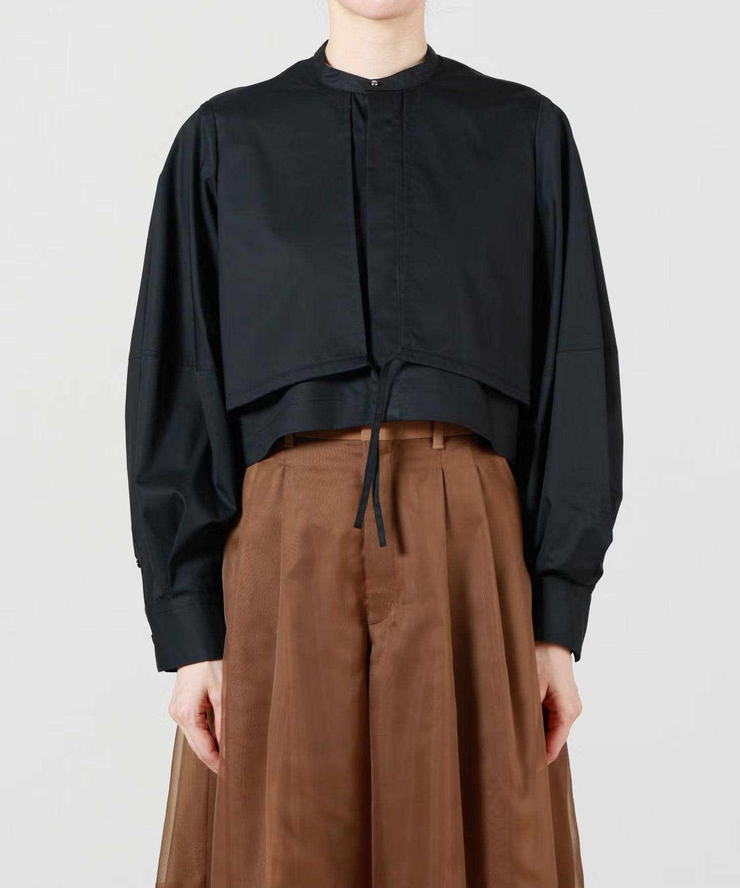 HYKE(ハイク)】 《26AW予約》T/C BALLOON SLEEVE BLOUSE｜PARIGOT