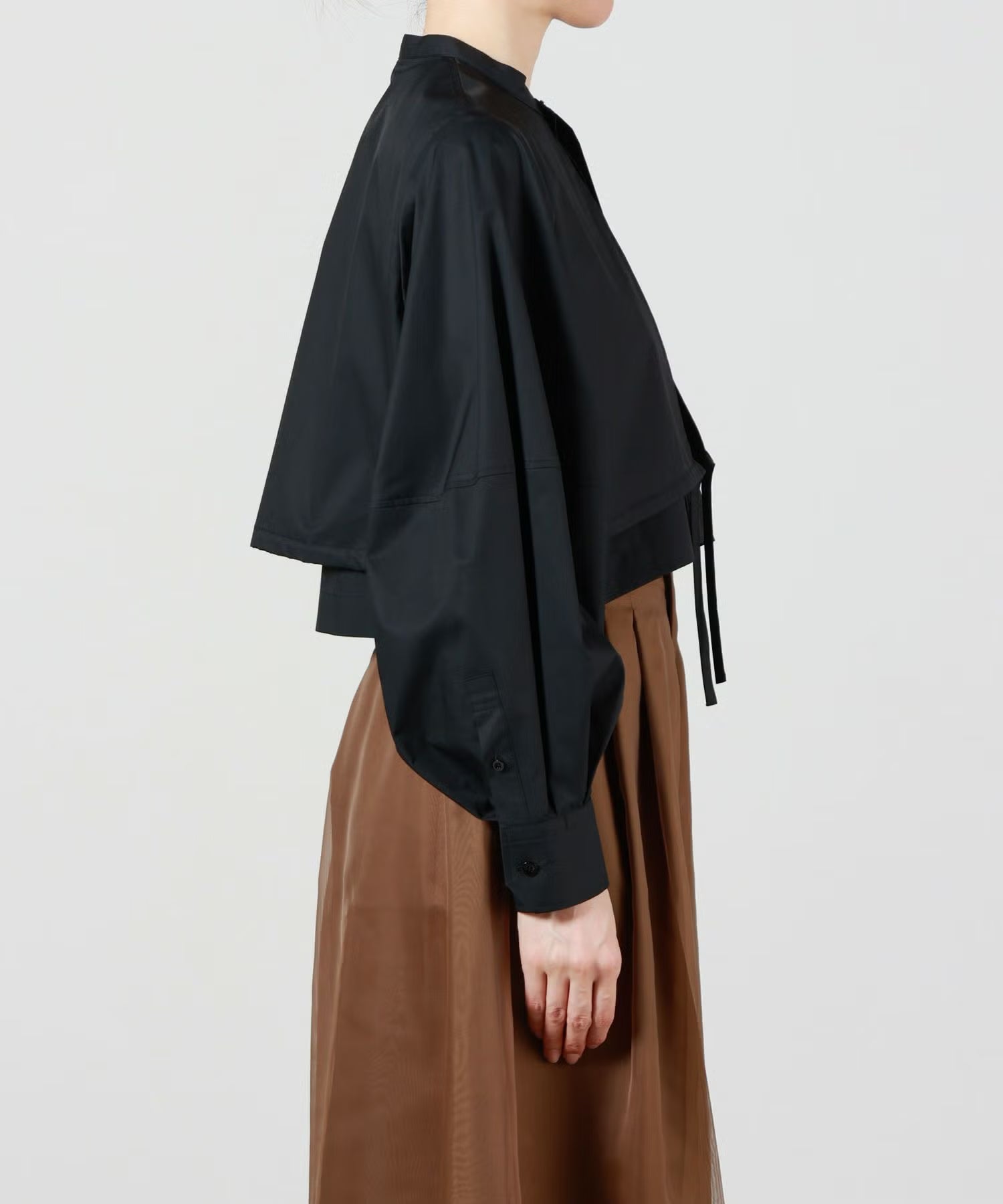 HYKE(ハイク)】 《26AW予約》T/C BALLOON SLEEVE BLOUSE｜PARIGOT