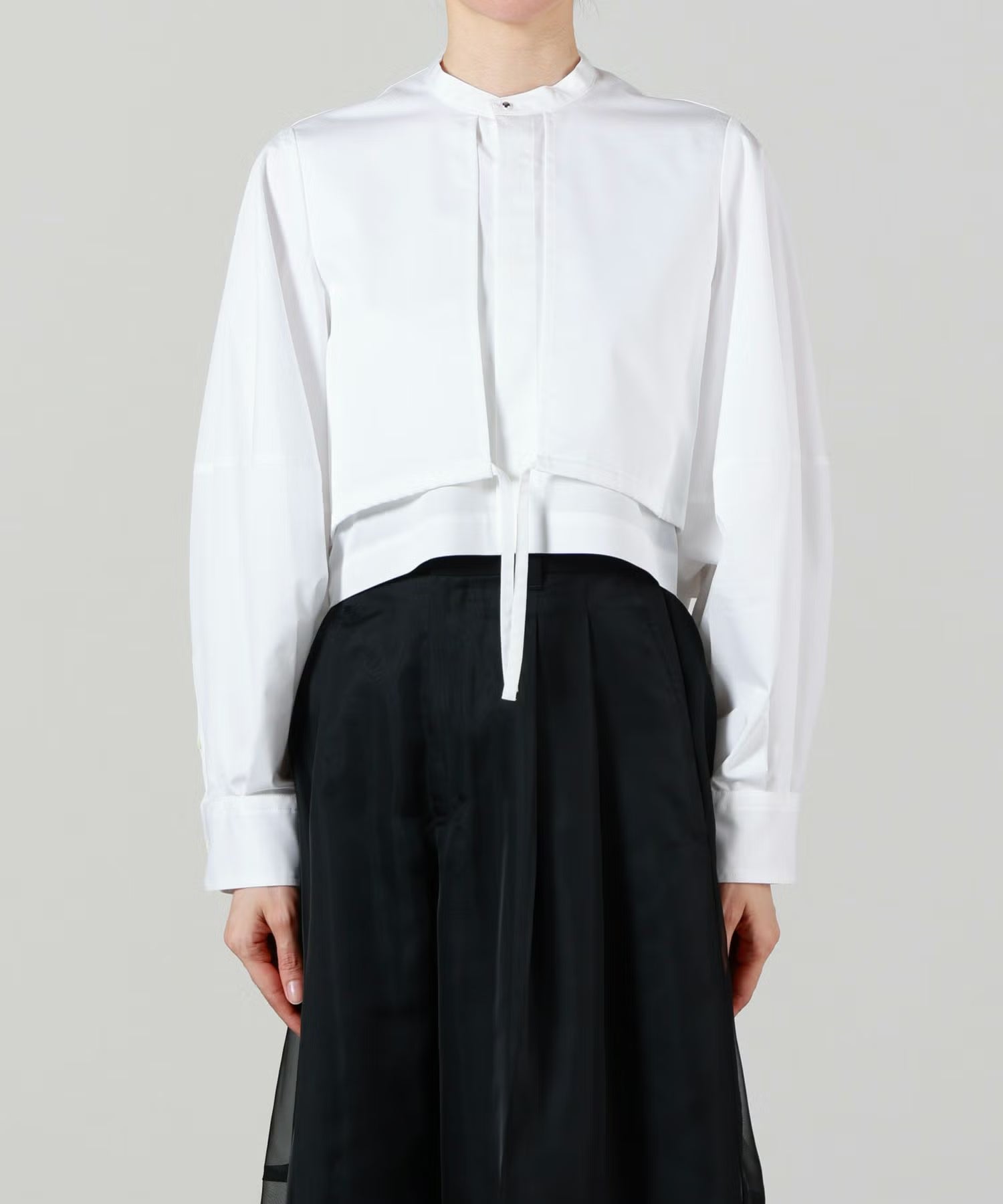 HYKE(ハイク)】 《26AW予約》T/C BALLOON SLEEVE BLOUSE｜PARIGOT
