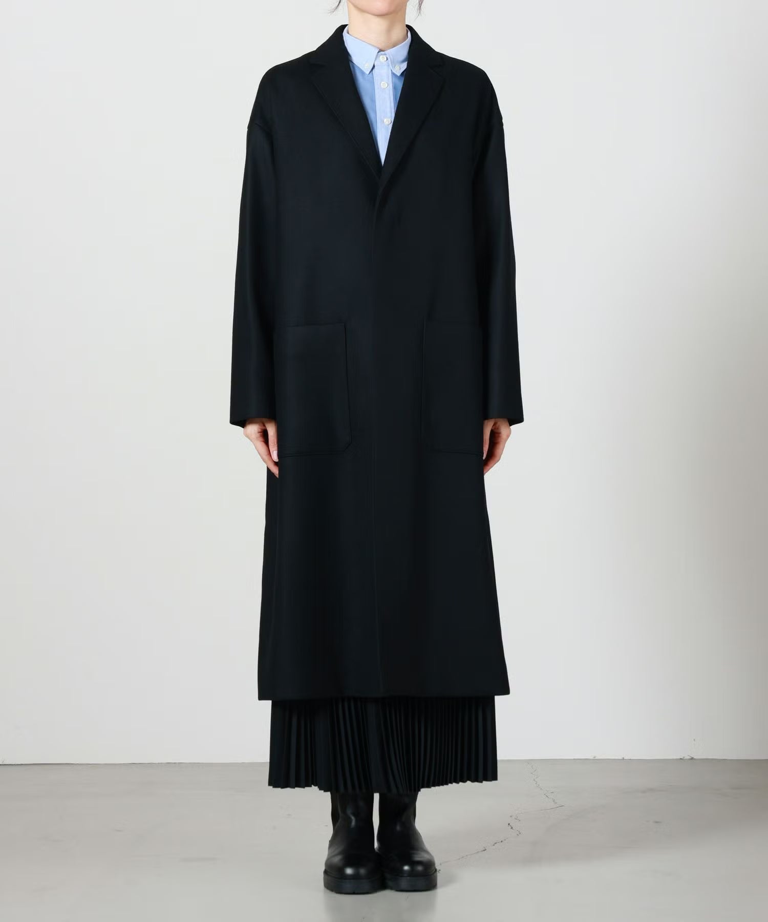 HYKE(ハイク)】 《26AW予約》≪genderless≫WOOL SHOP COAT｜PARIGOT
