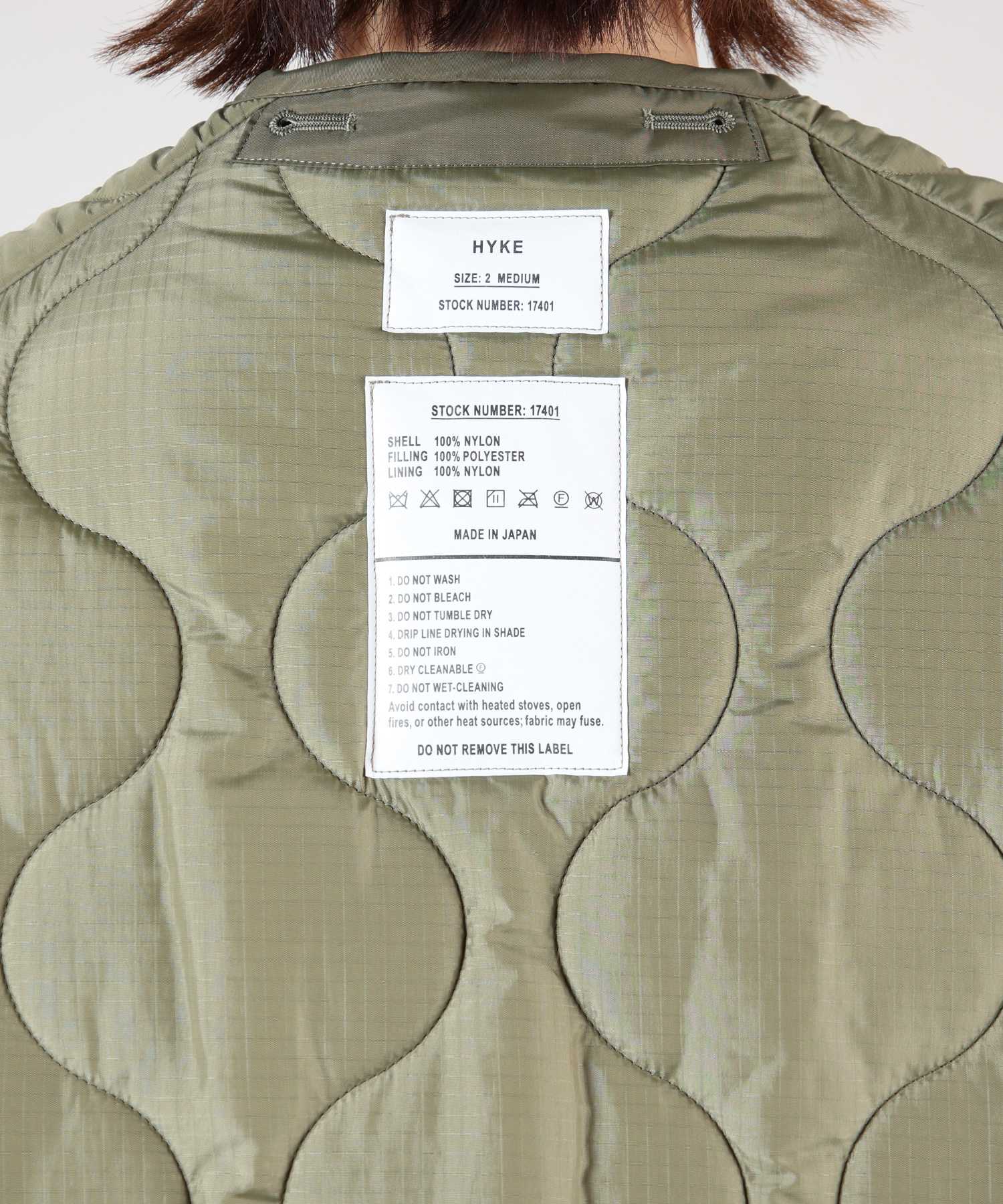 HYKE(ハイク)】 《26AW予約》QUILTED LINER COAT｜PARIGOT ONLINE