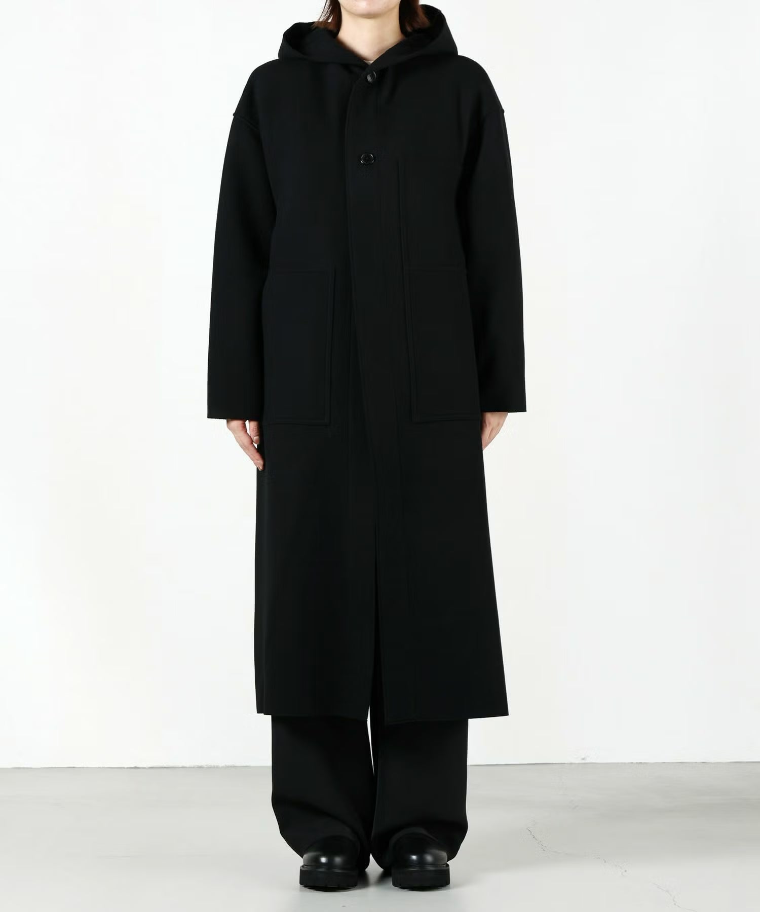 HYKE(ハイク)】 《26AW予約》MELTON HOODED WORK COAT｜PARIGOT ONLINE