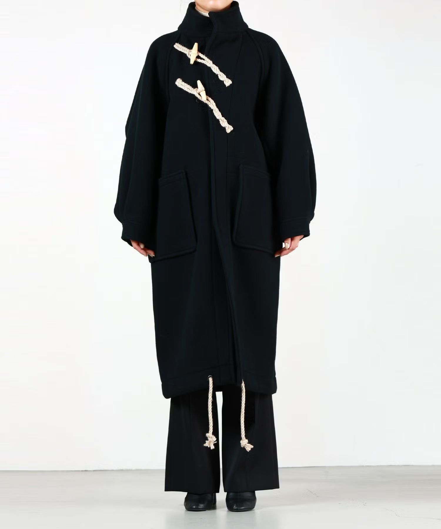 HYKE(ハイク)】 《26AW予約》DOUBLE FACE DUFFLE COAT｜PARIGOT ONLINE