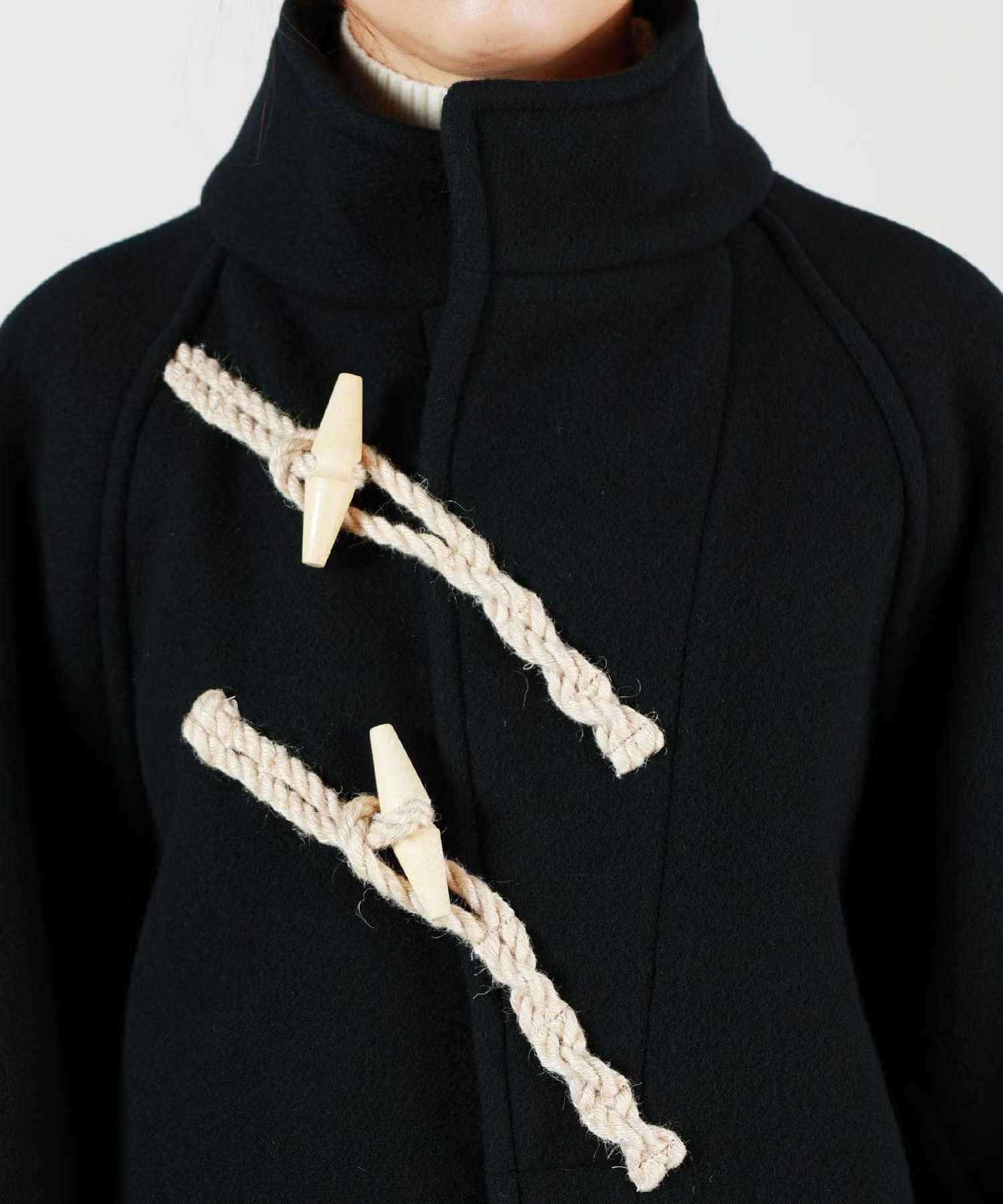 HYKE(ハイク)】 《26AW予約》DOUBLE FACE DUFFLE COAT｜PARIGOT ONLINE