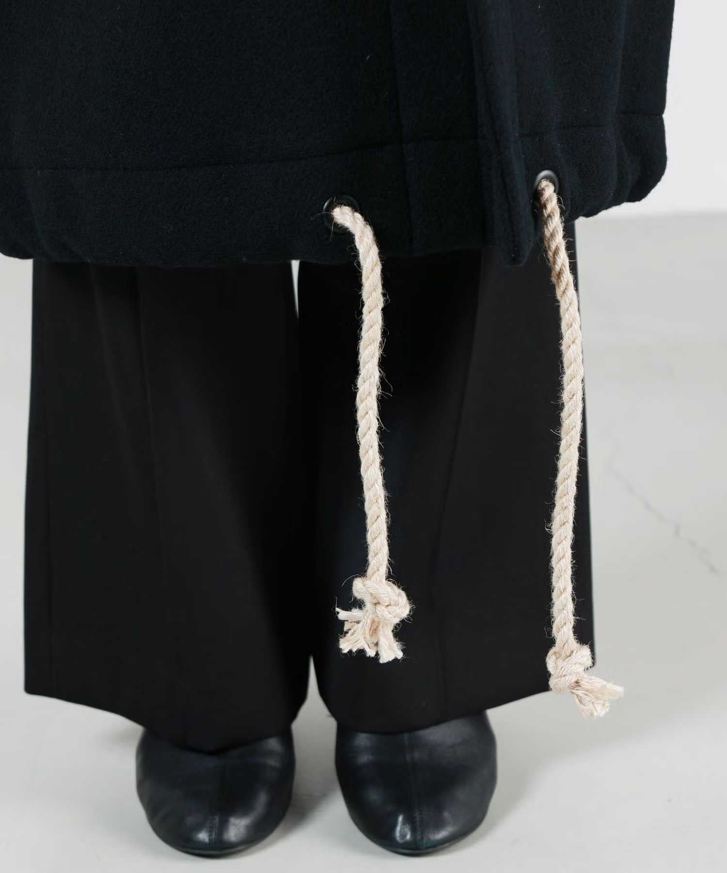 HYKE(ハイク)】 《26AW予約》DOUBLE FACE DUFFLE COAT｜PARIGOT ONLINE