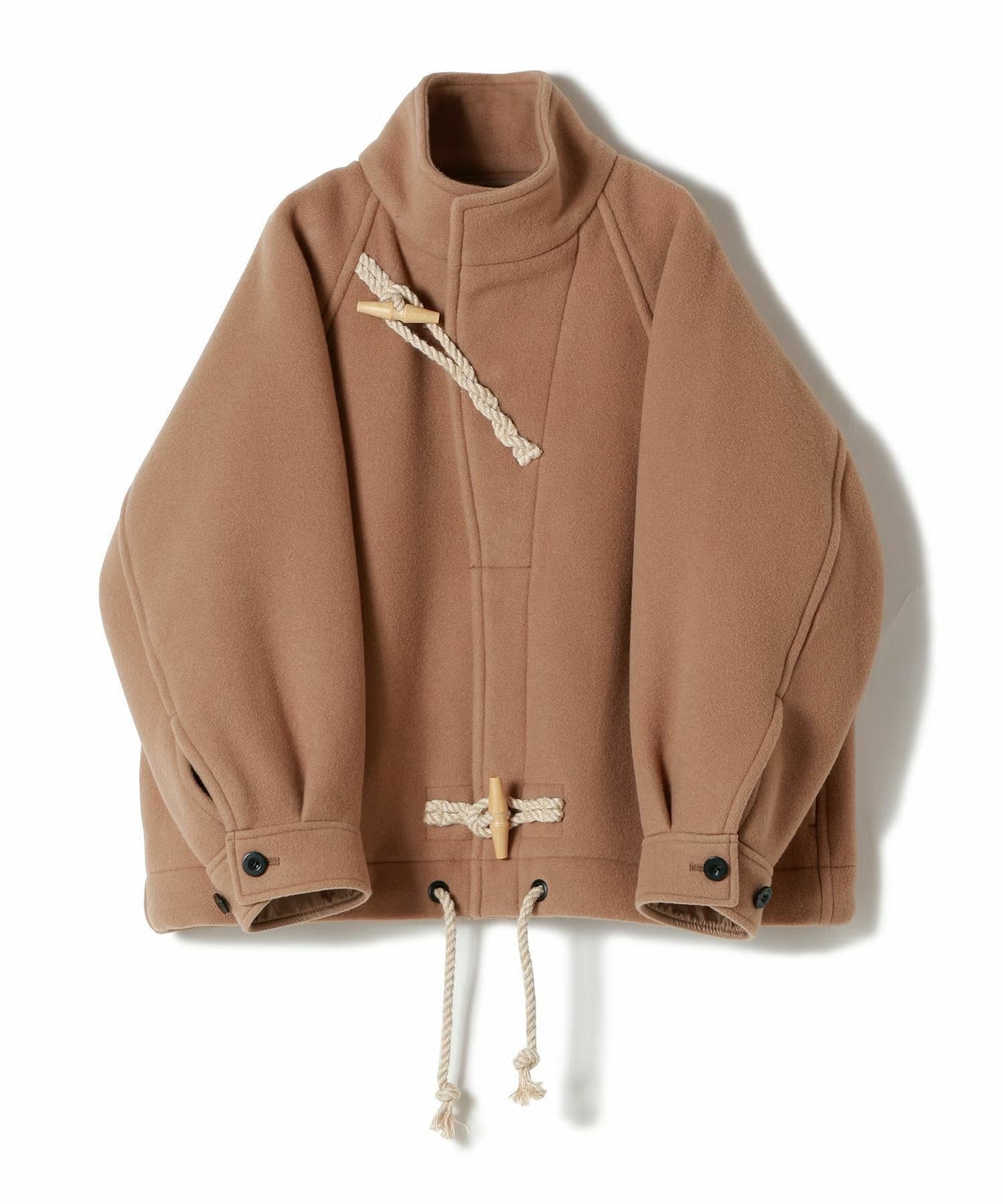 HYKE(ハイク)】 《26AW予約》DOUBLE FACE DUFFEL JACKET｜PARIGOT