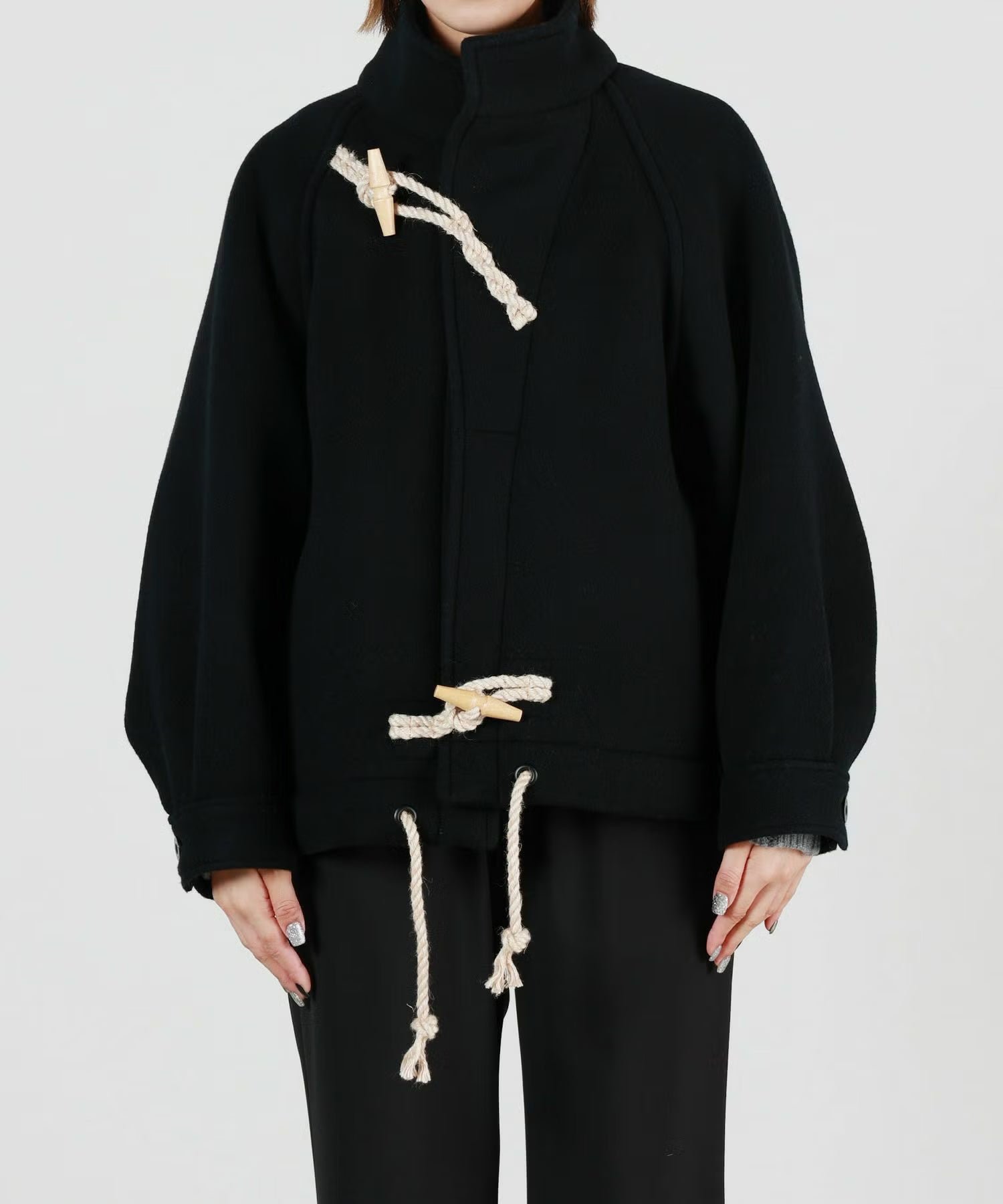 HYKE(ハイク)】 《26AW予約》DOUBLE FACE DUFFEL JACKET｜PARIGOT