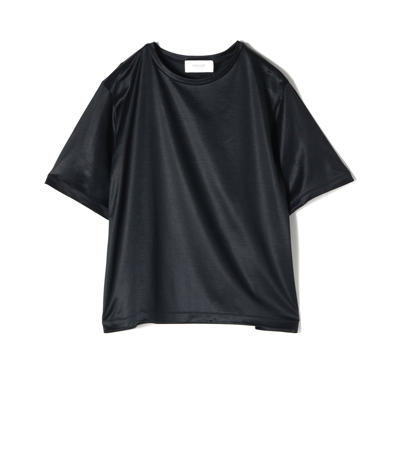 シルクベーシックTシャツ