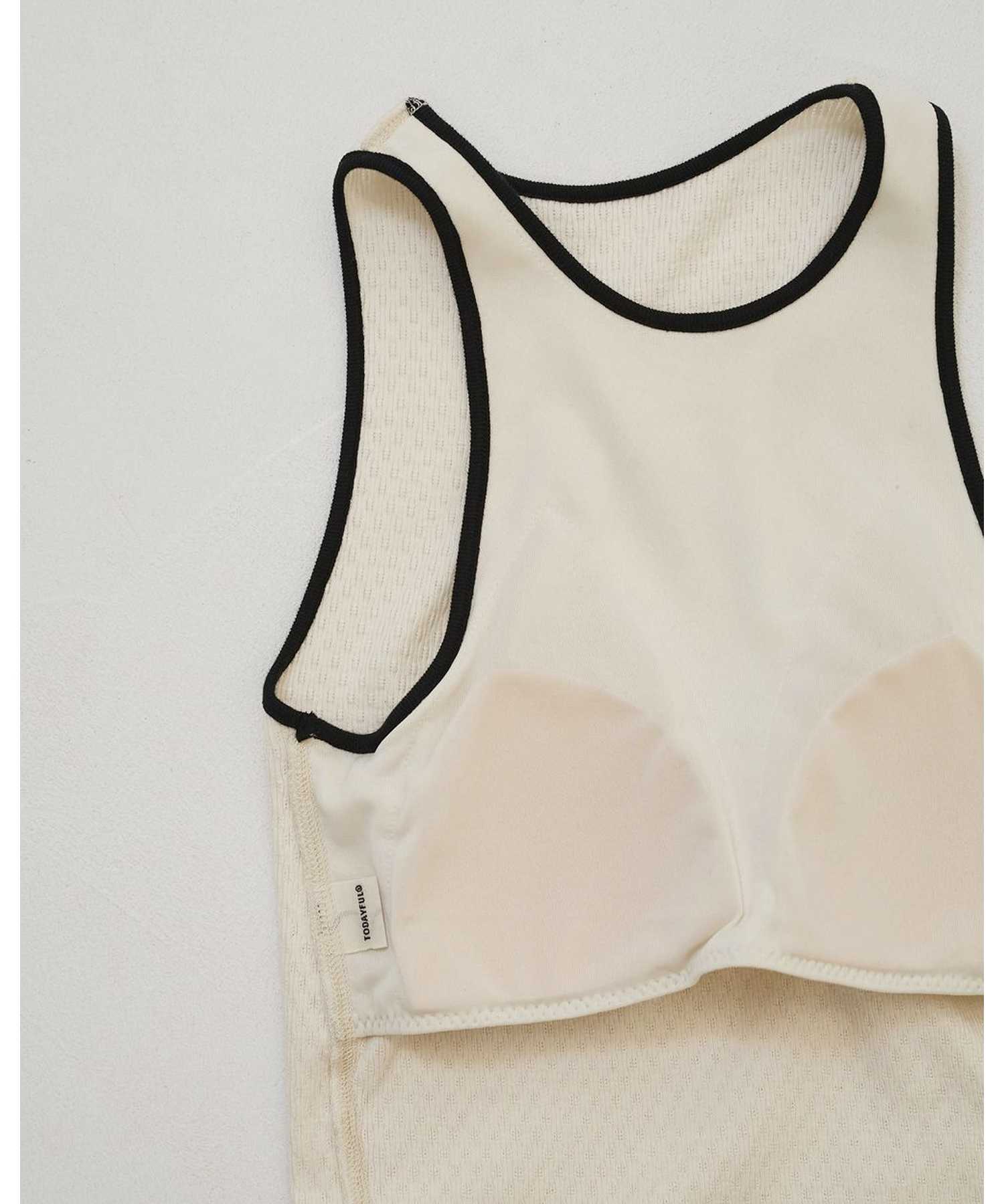 TODAYFUL(トゥデイフル)】 Cupin Piping Tanktop｜PARIGOT ONLINE