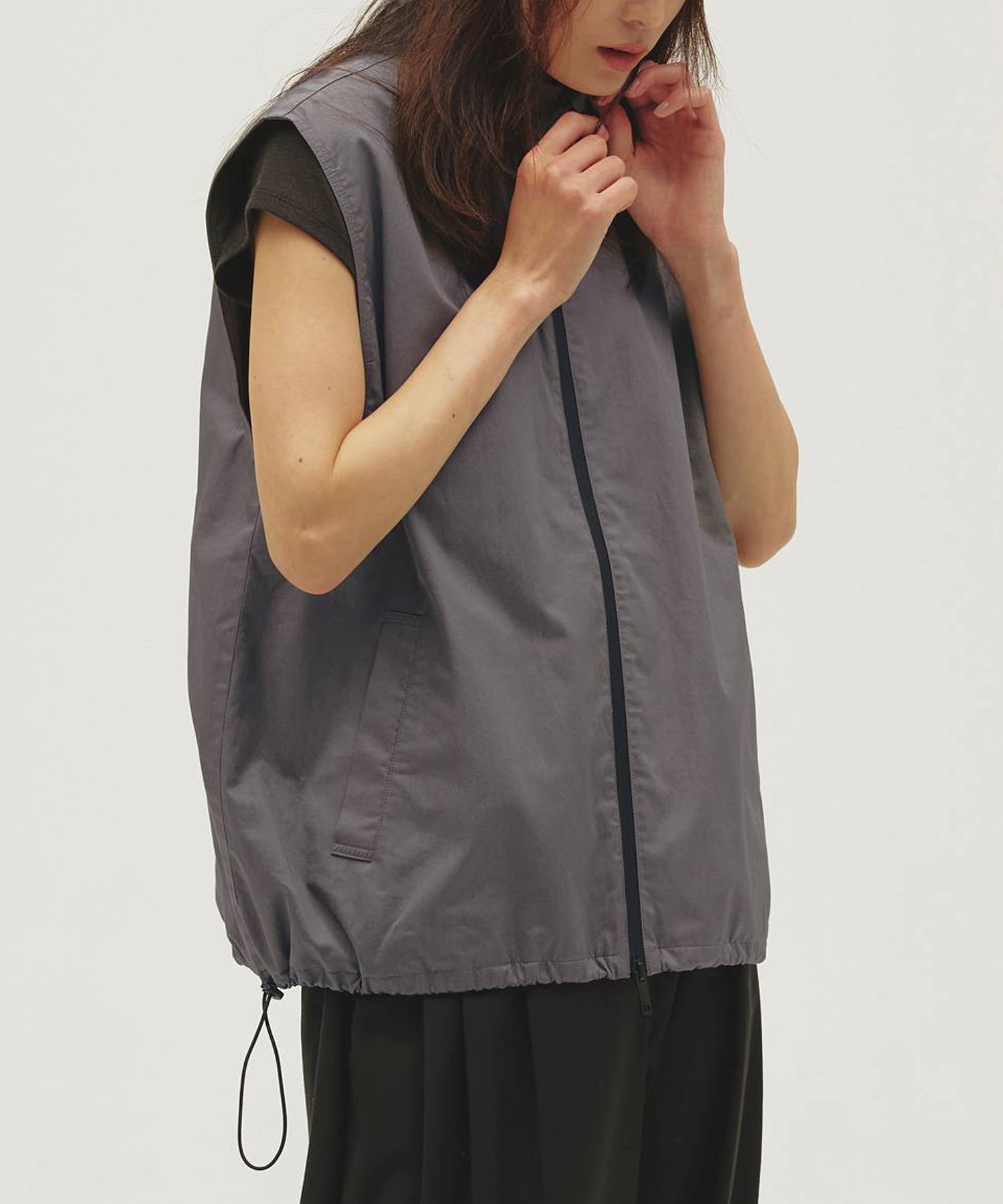 TODAYFUL(トゥデイフル)】 Standcollar Zip Vest｜PARIGOT ONLINE
