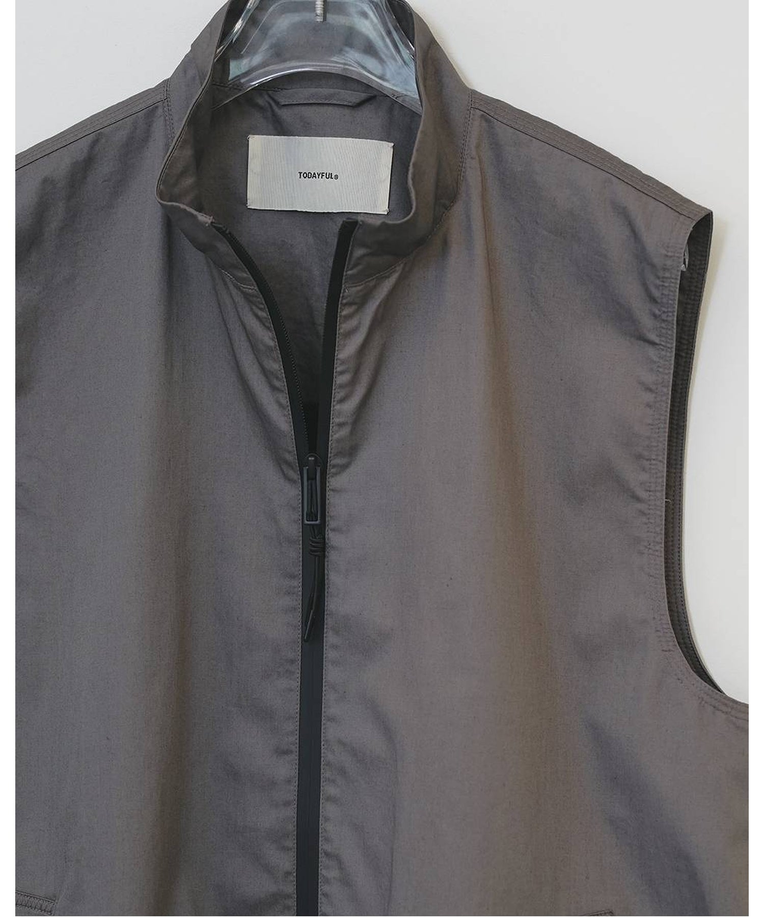 TODAYFUL(トゥデイフル)】 Standcollar Zip Vest｜PARIGOT ONLINE