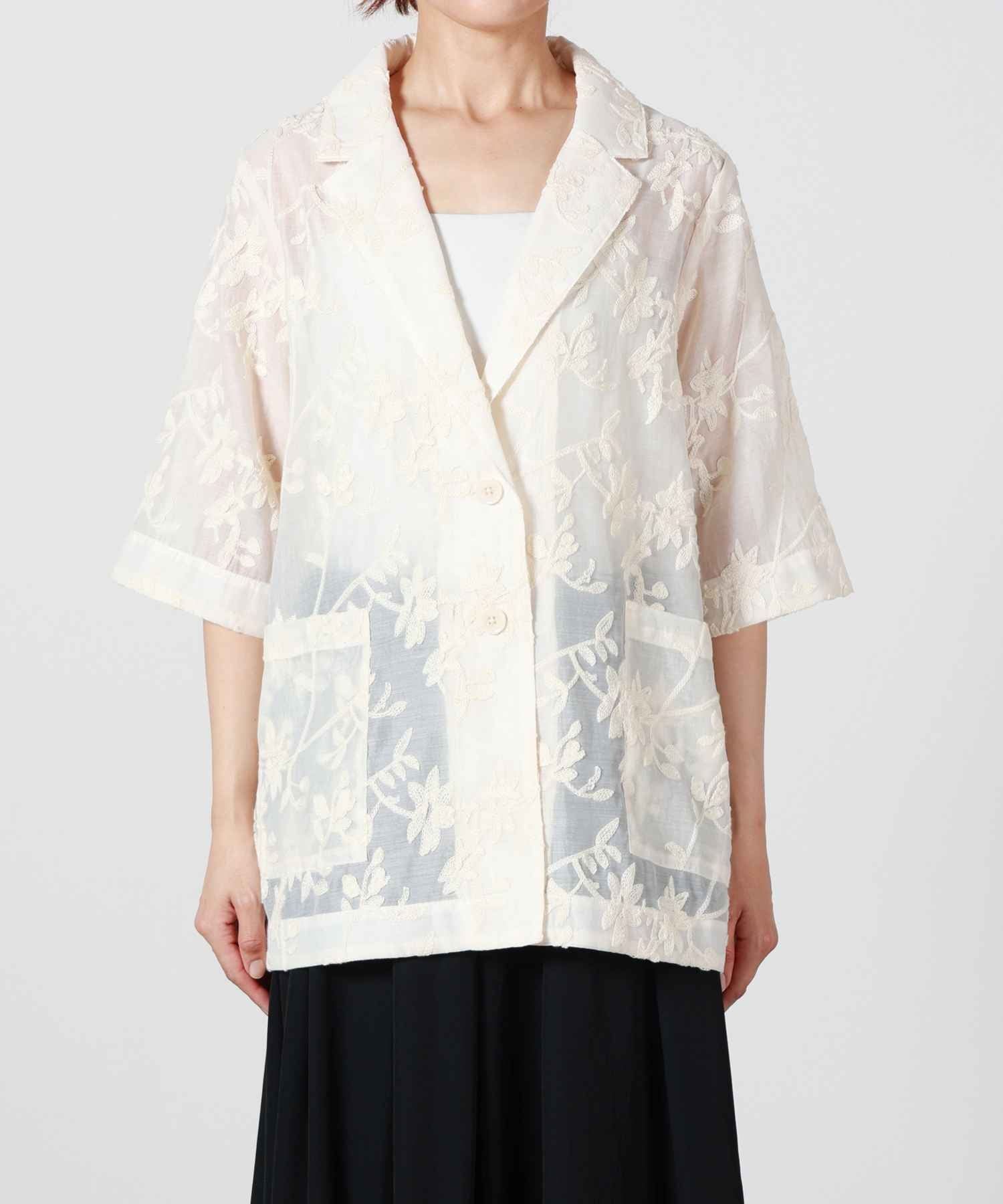 PARIGOT(パリゴ)】 シアーエンブロイダードジャケット｜PARIGOT ONLINE