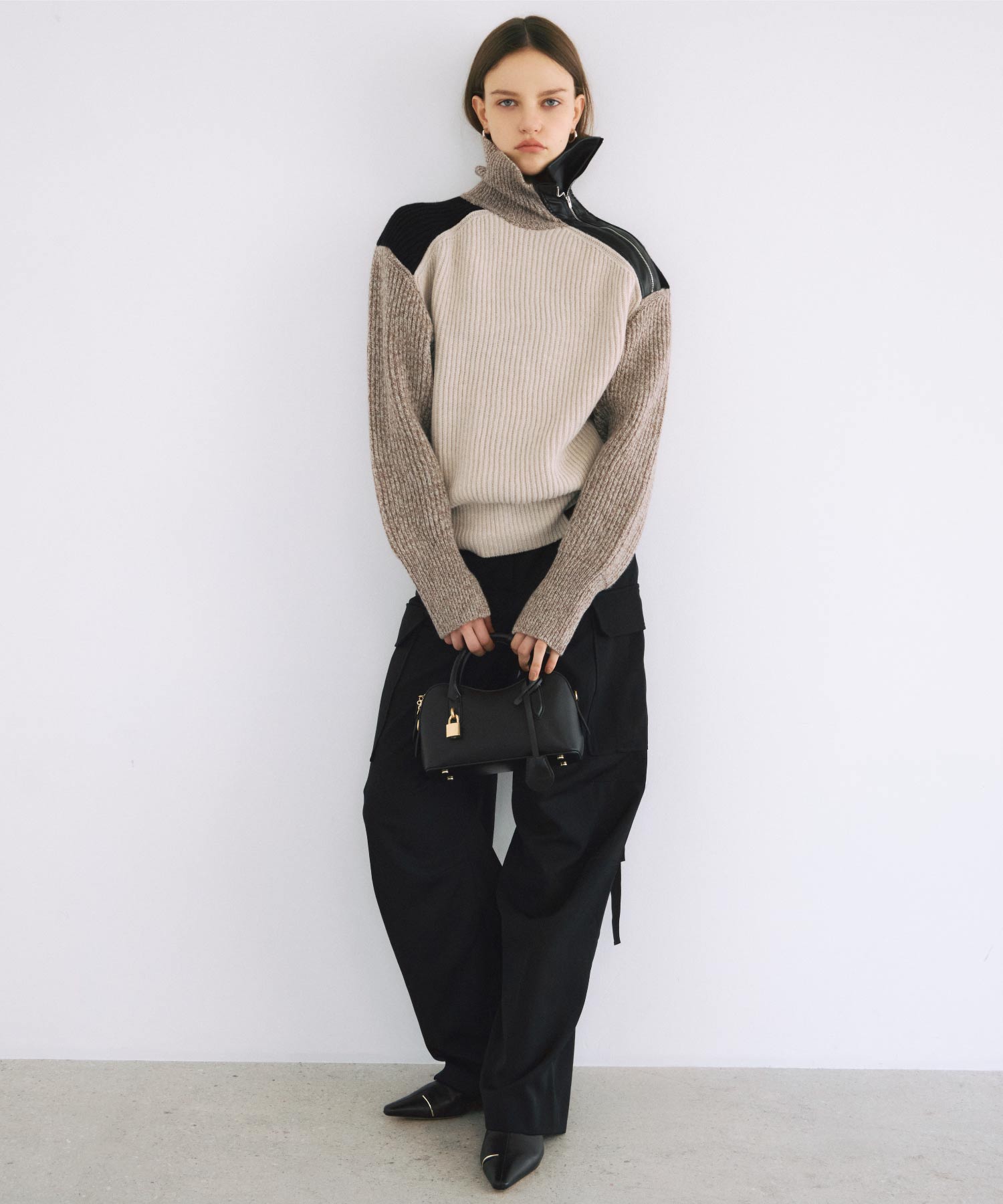 STELLA McCARTNEY(ステラ・マッカートニー)】 カーゴウールパンツ