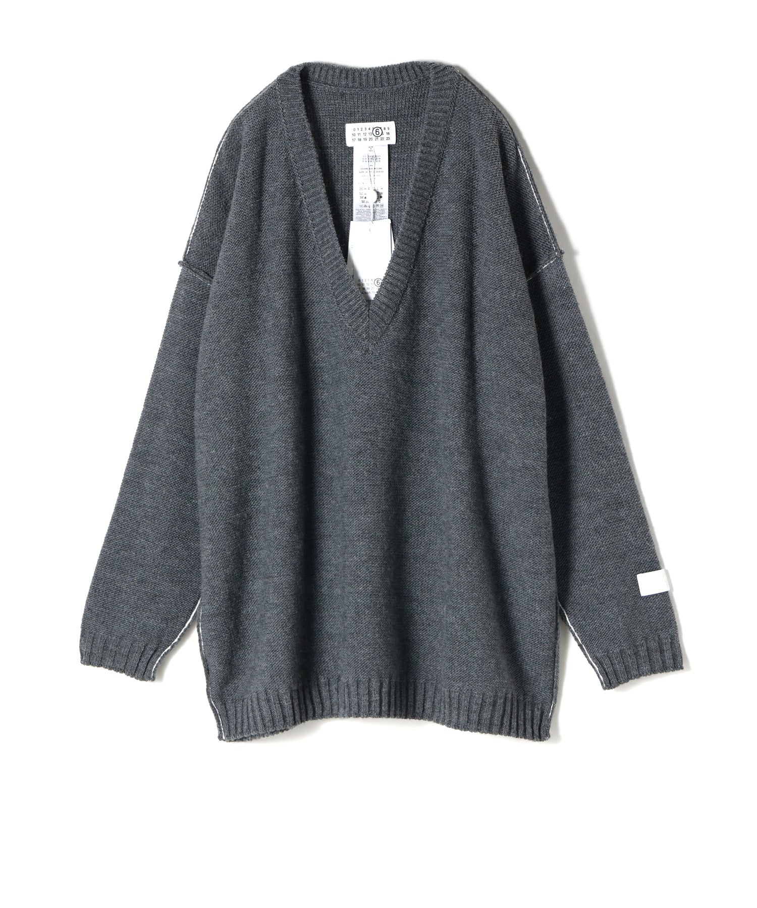 MM6 Maison Margiela(エムエムシックス メゾン マルジェラ)】 Vネック