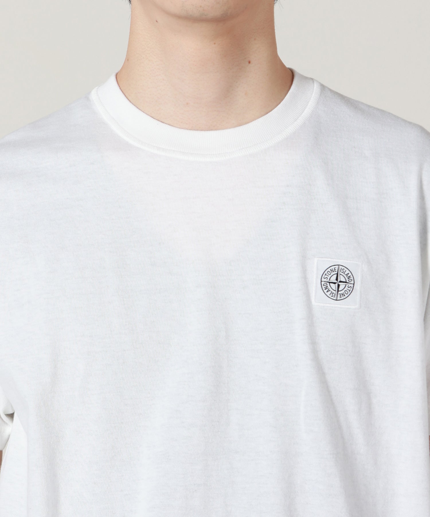 STONE ISLAND(ストーンアイランド)】 COMPASS PATCH COTTON JERSEY T